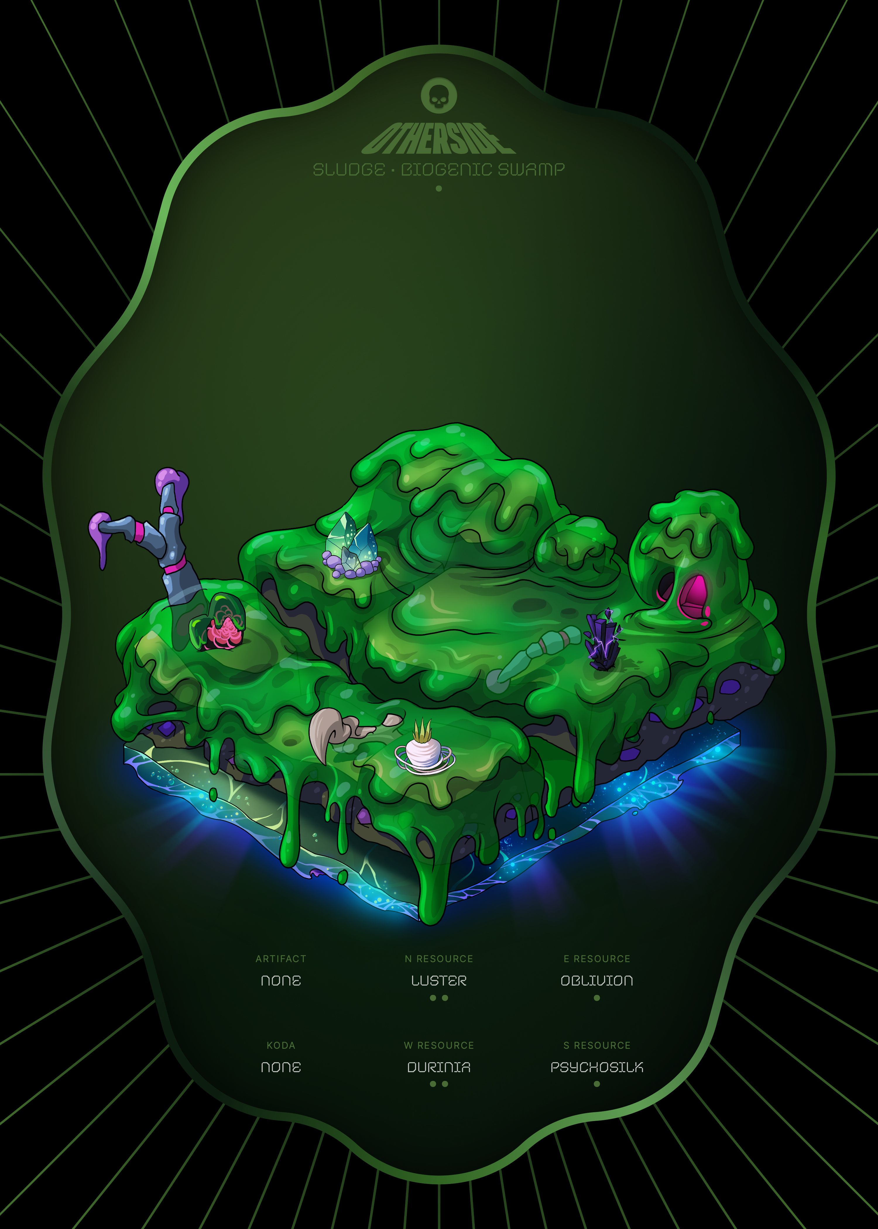 Otherdeed #2051 — Sludge