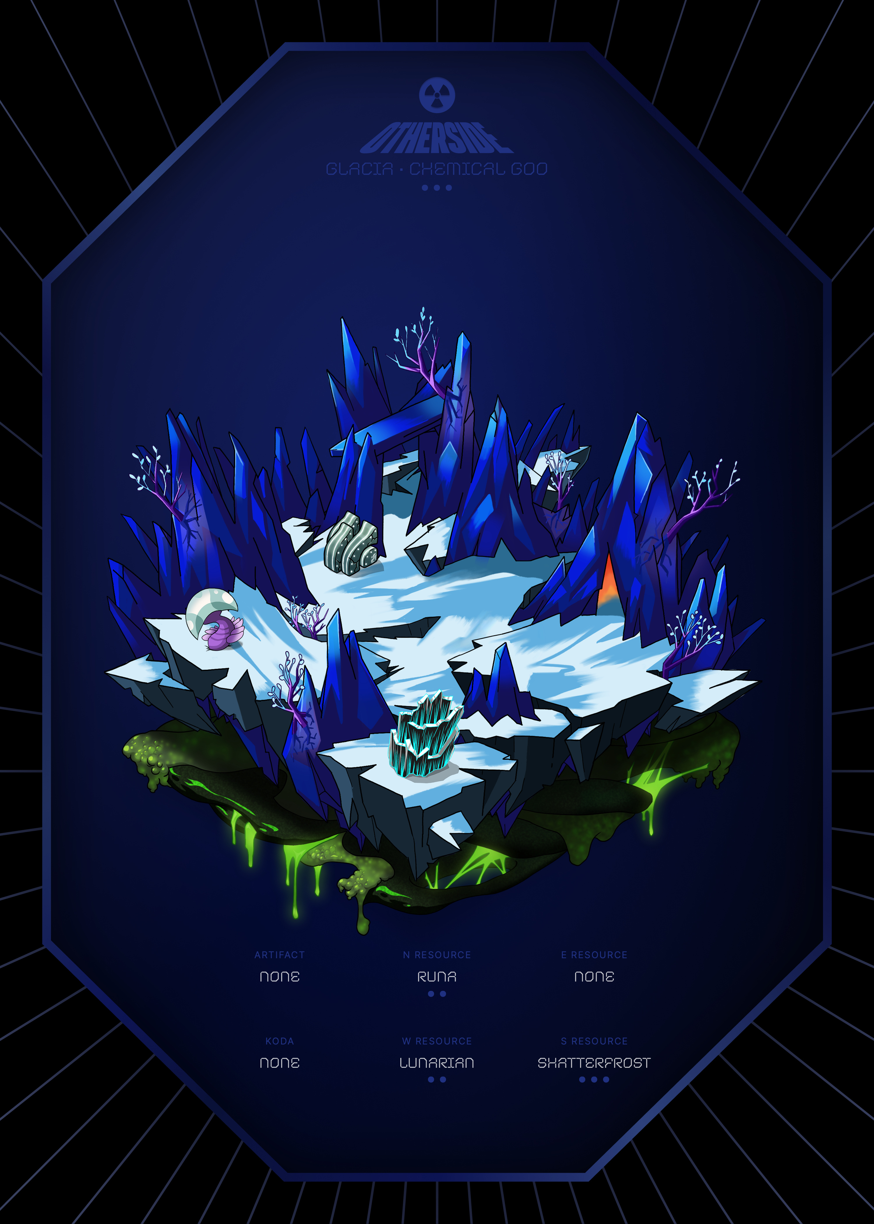 Otherdeed #25808 — Glacia