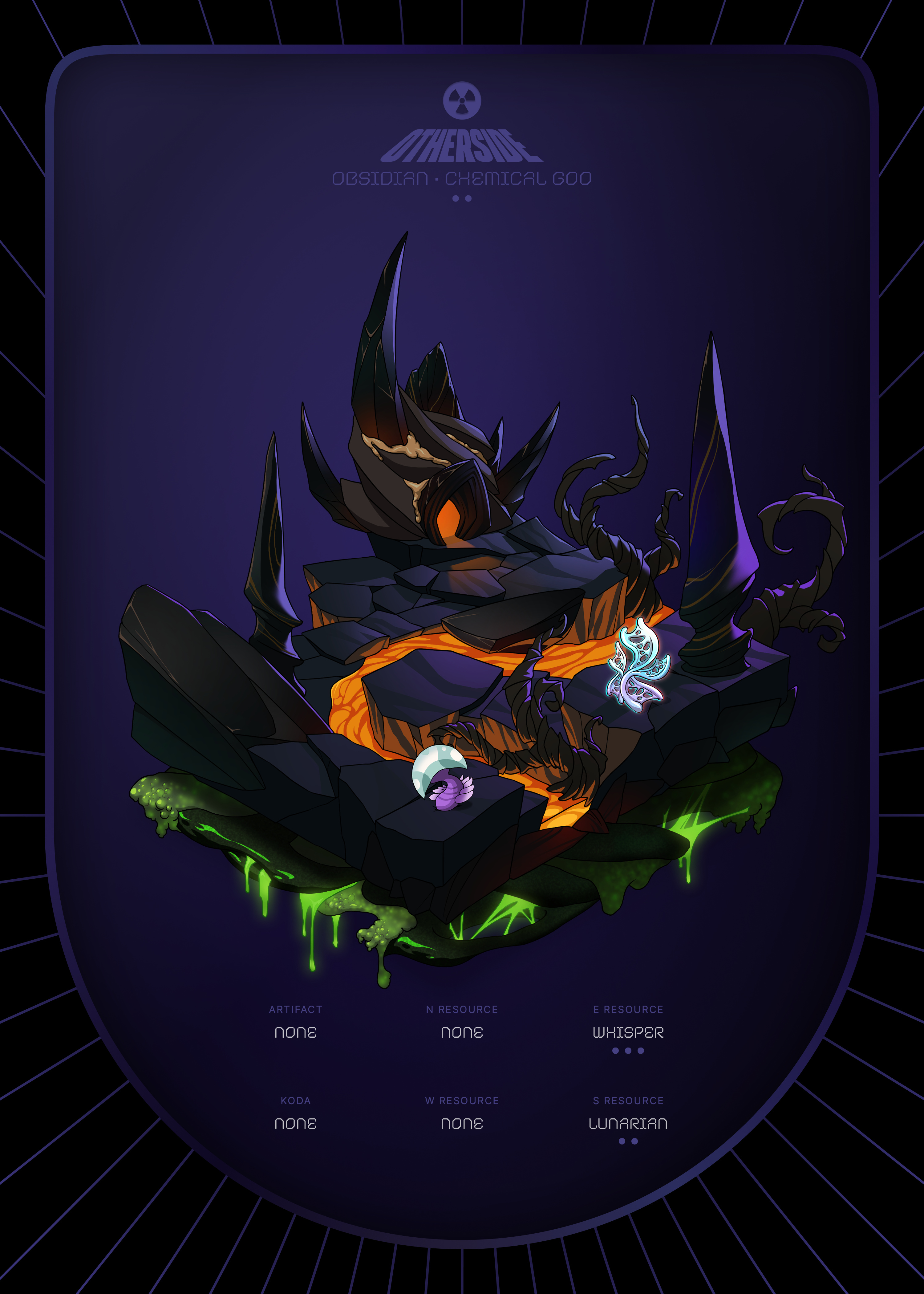 Otherdeed #22669 — Obsidian