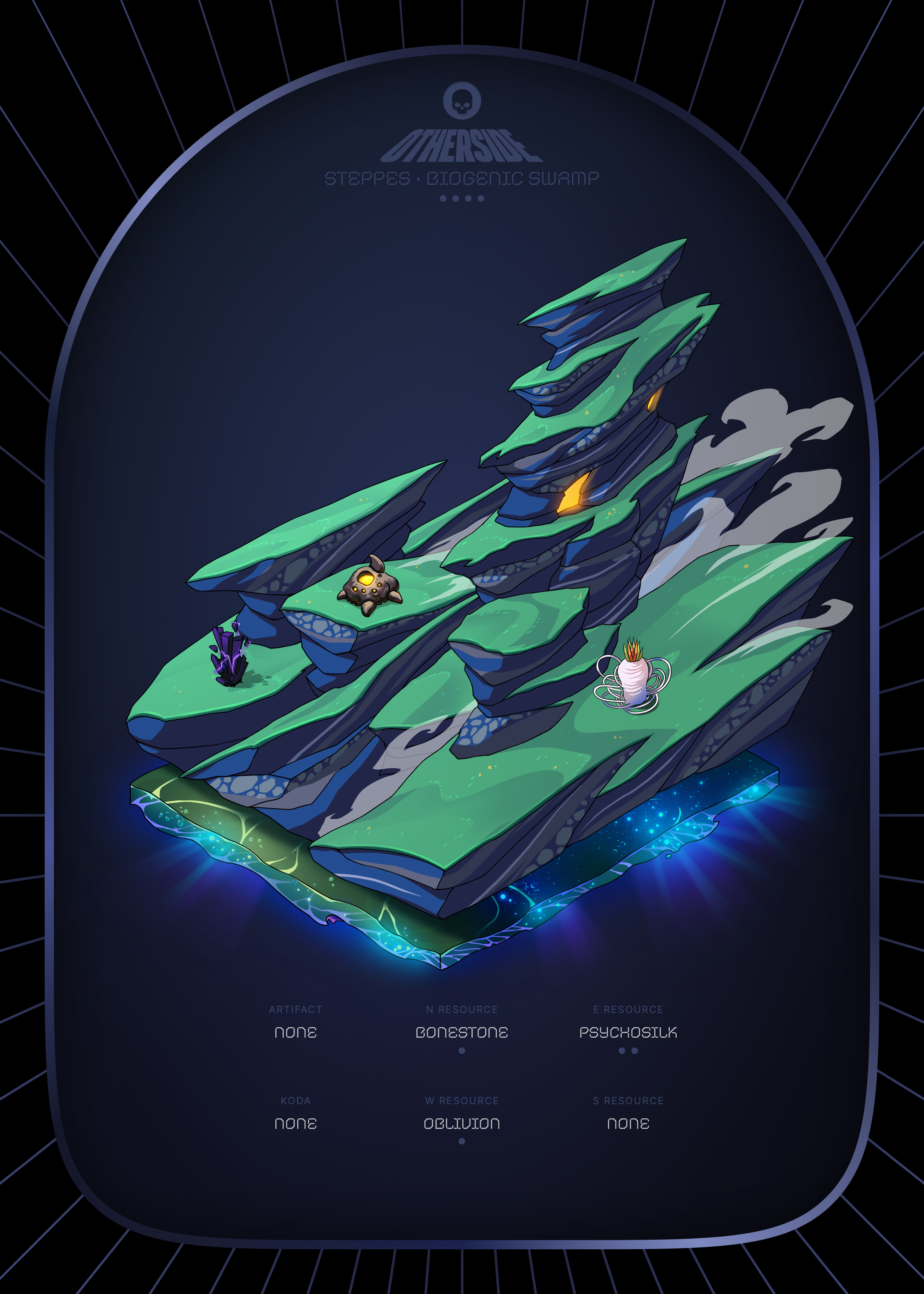 Otherdeed #6308 — Steppes