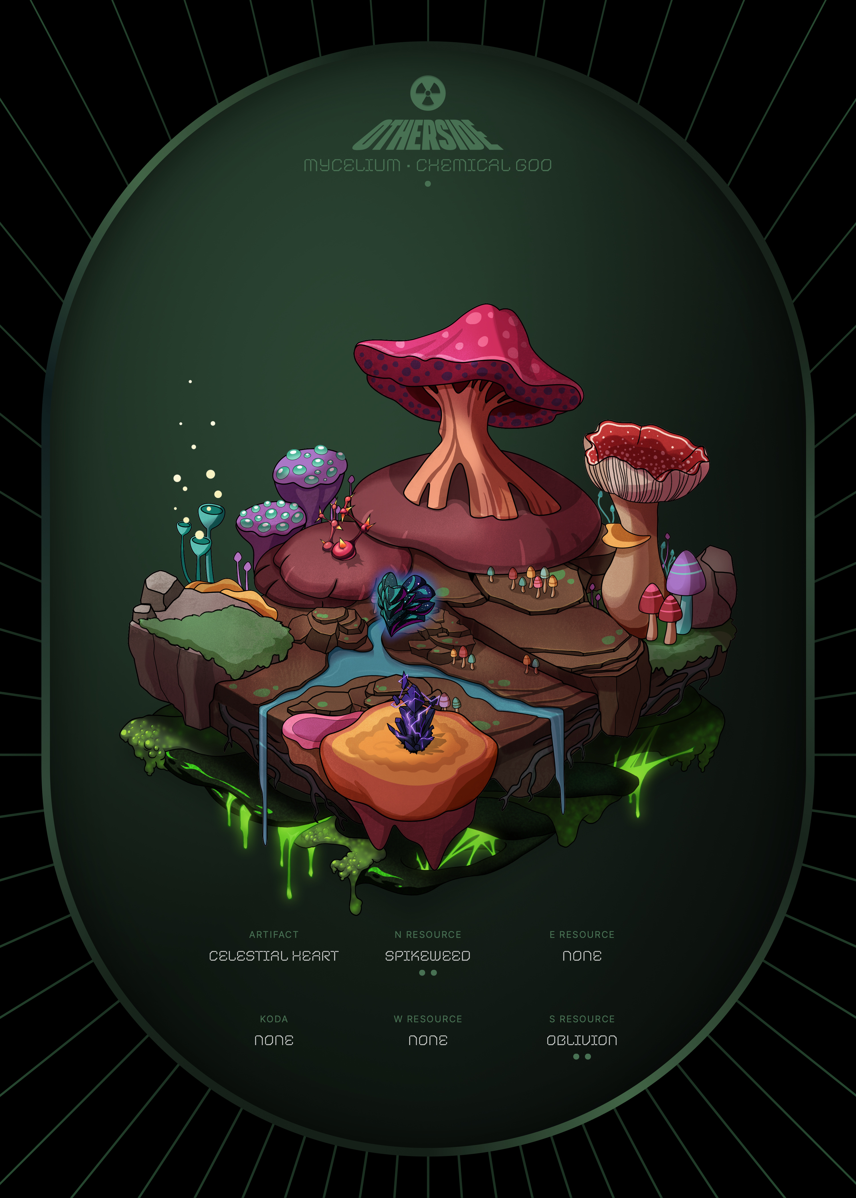 Otherdeed #22128 — Mycelium