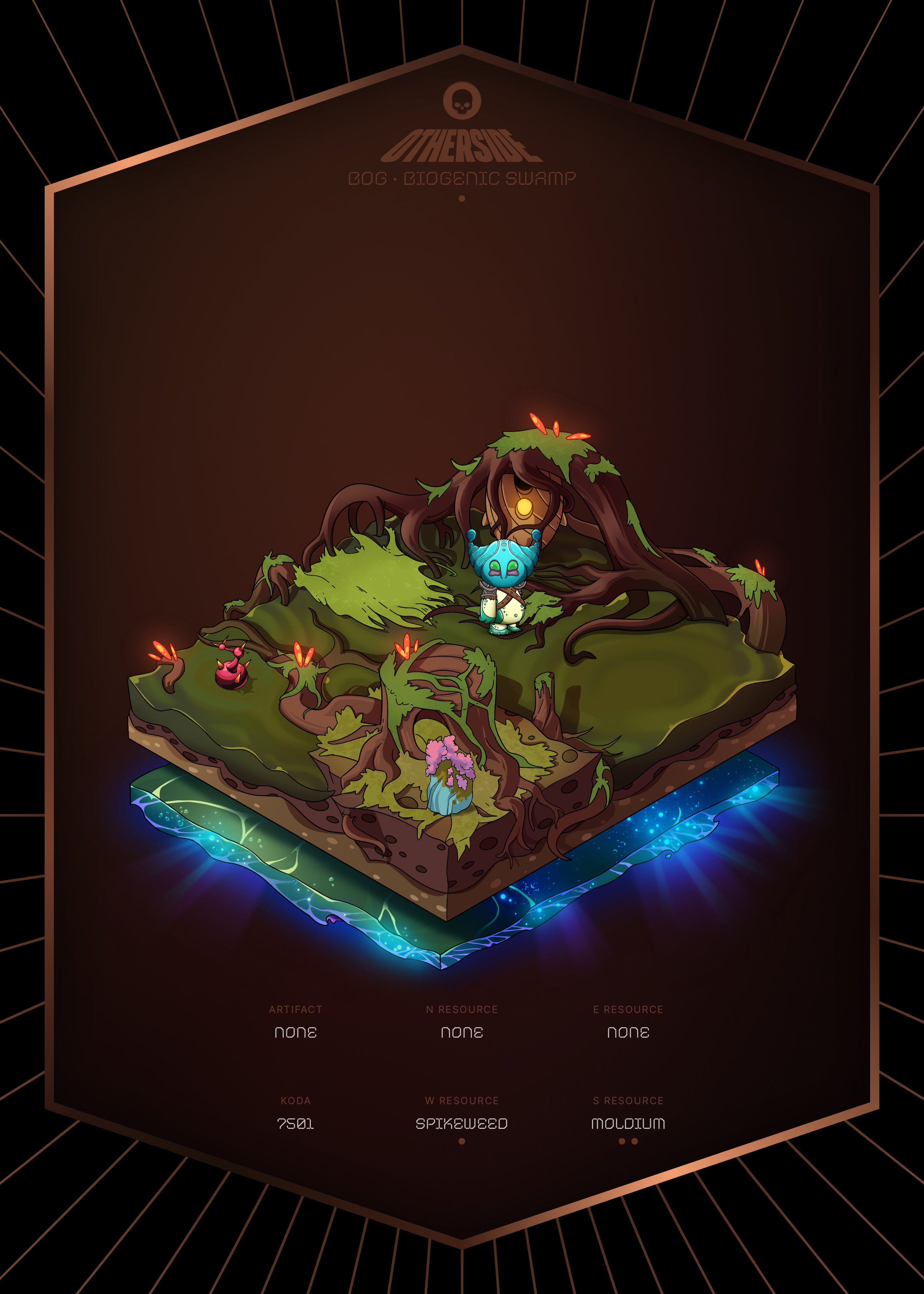 Otherdeed #5198 — Bog