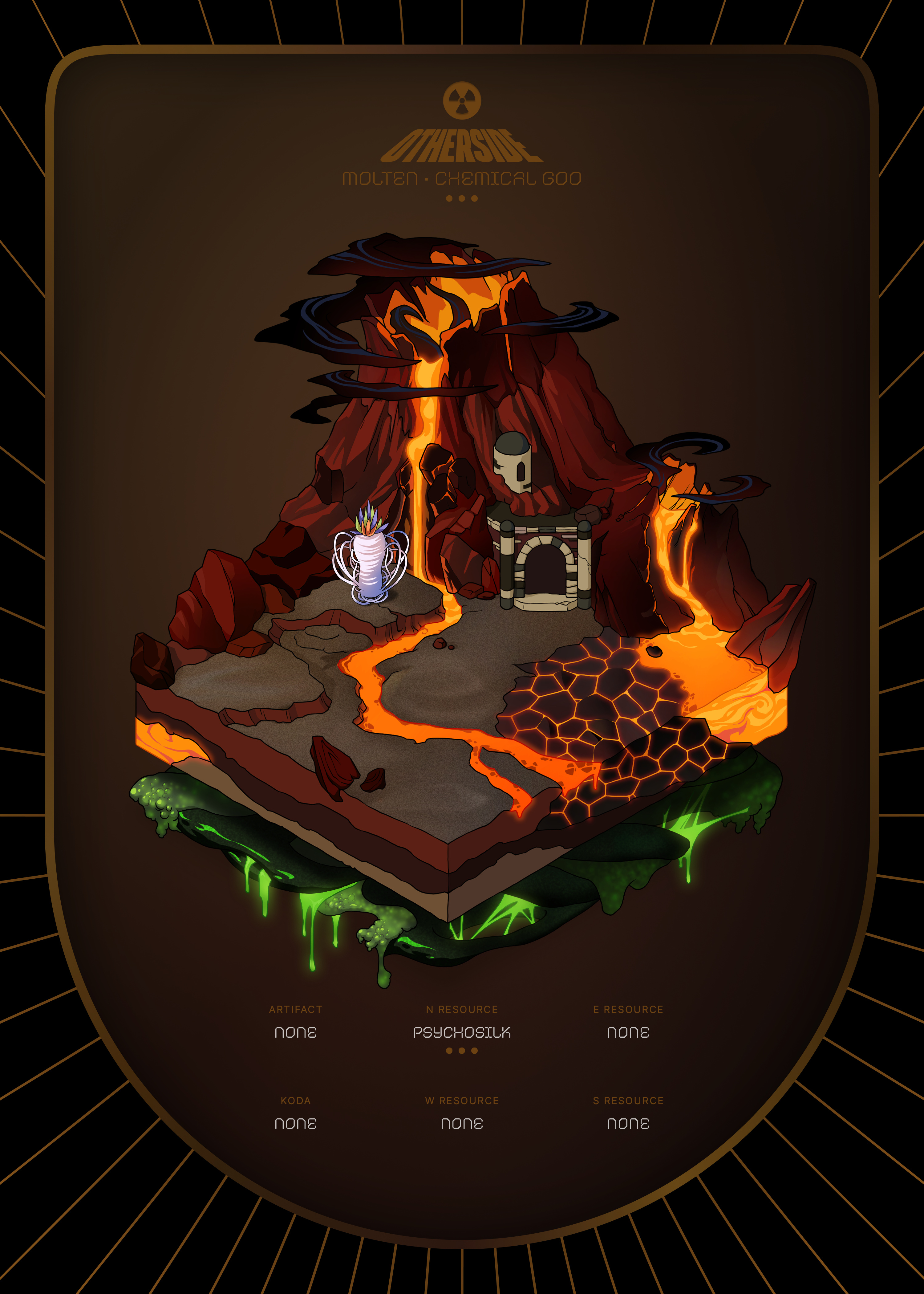 Otherdeed #26110 — Molten