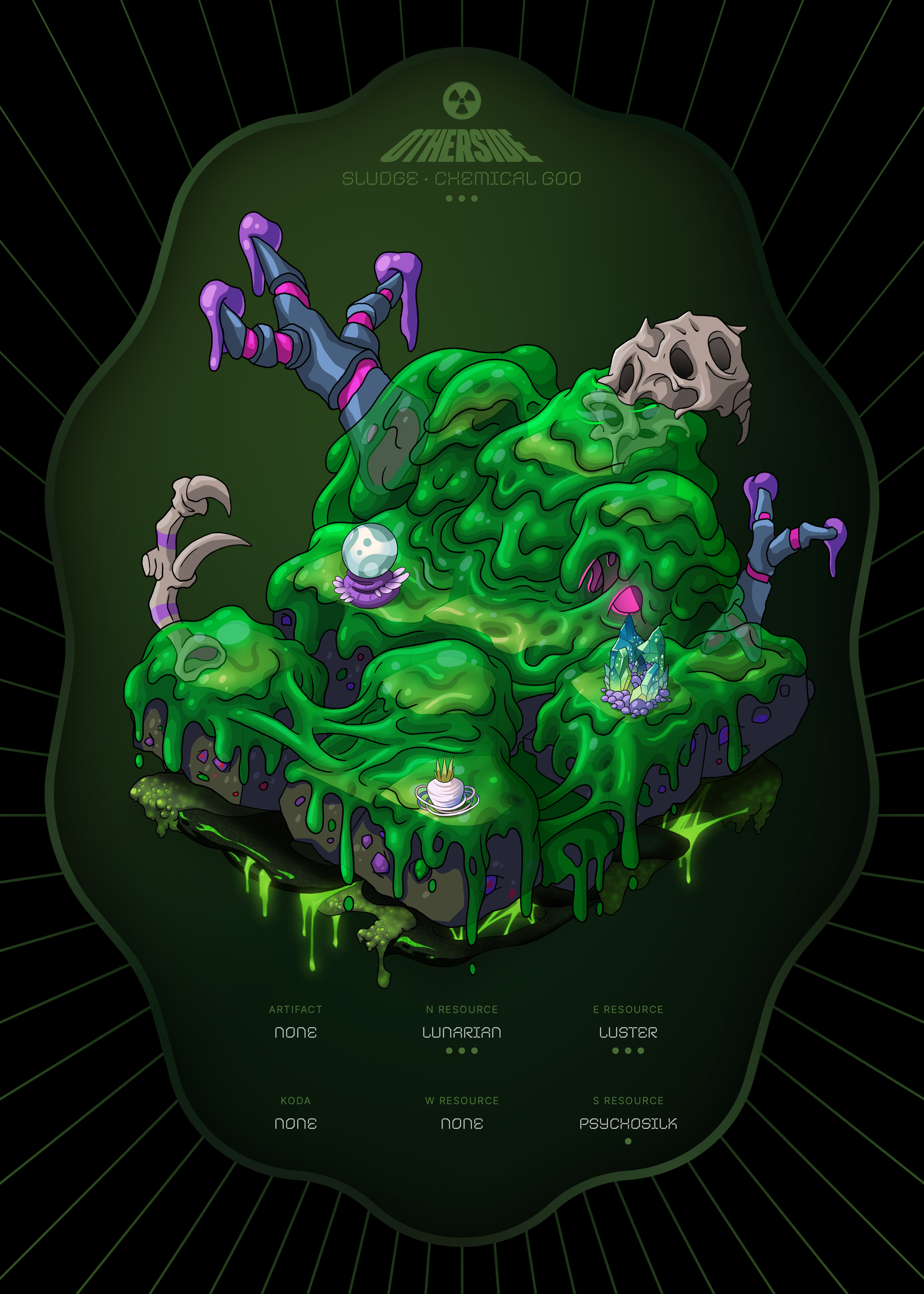 Otherdeed #15218 — Sludge