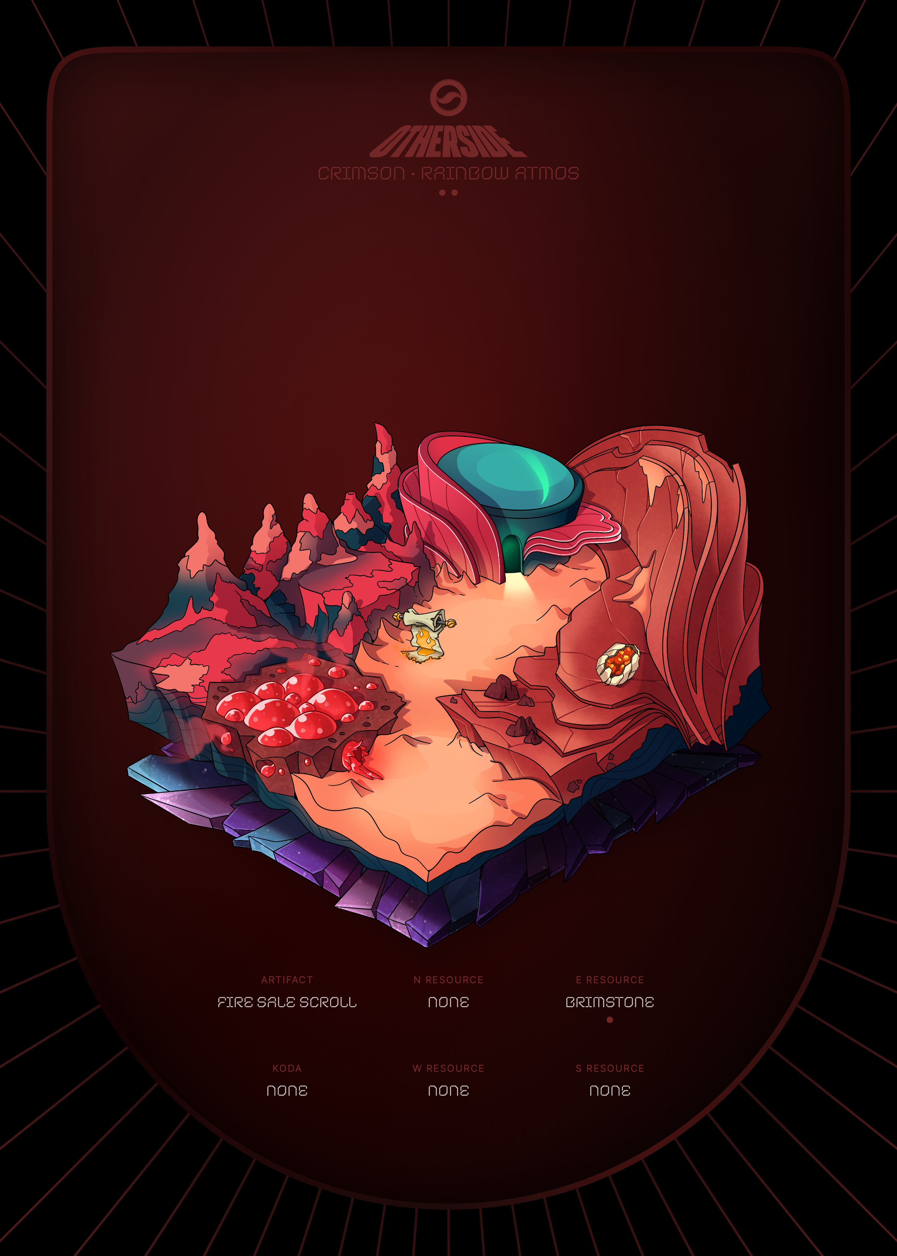 Otherdeed #67609 — Crimson