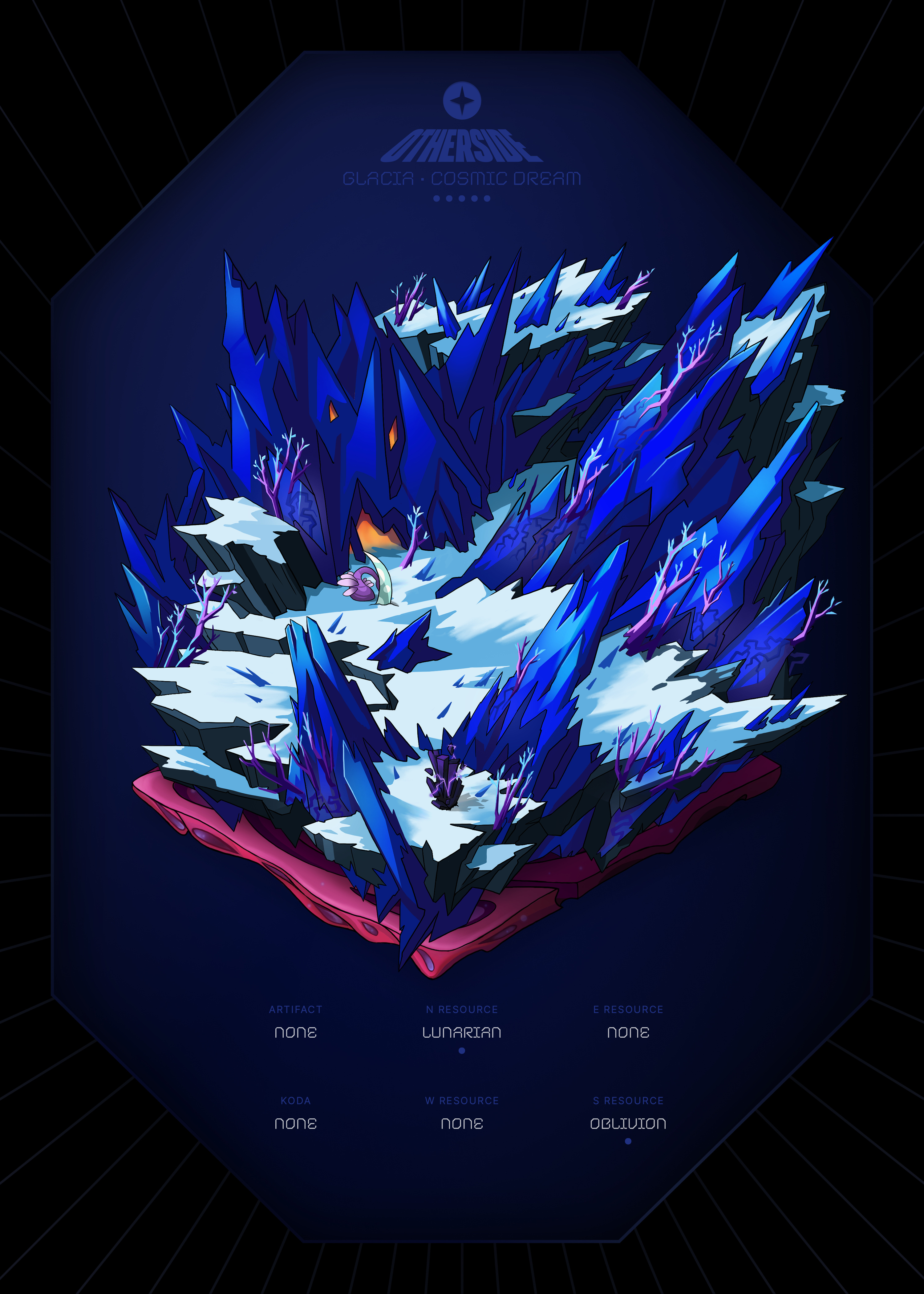 Otherdeed #30023 — Glacia