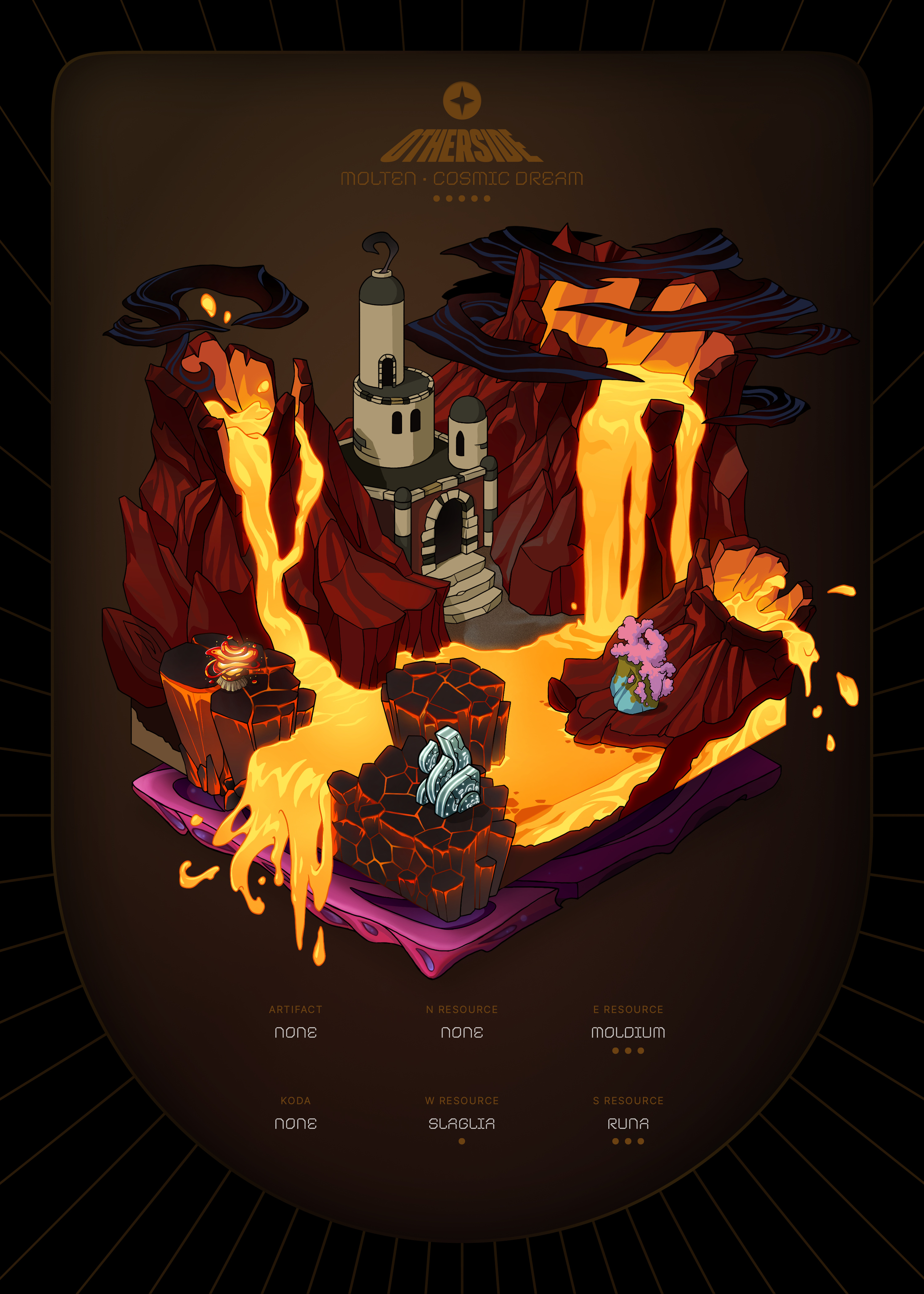 Otherdeed #31954 — Molten