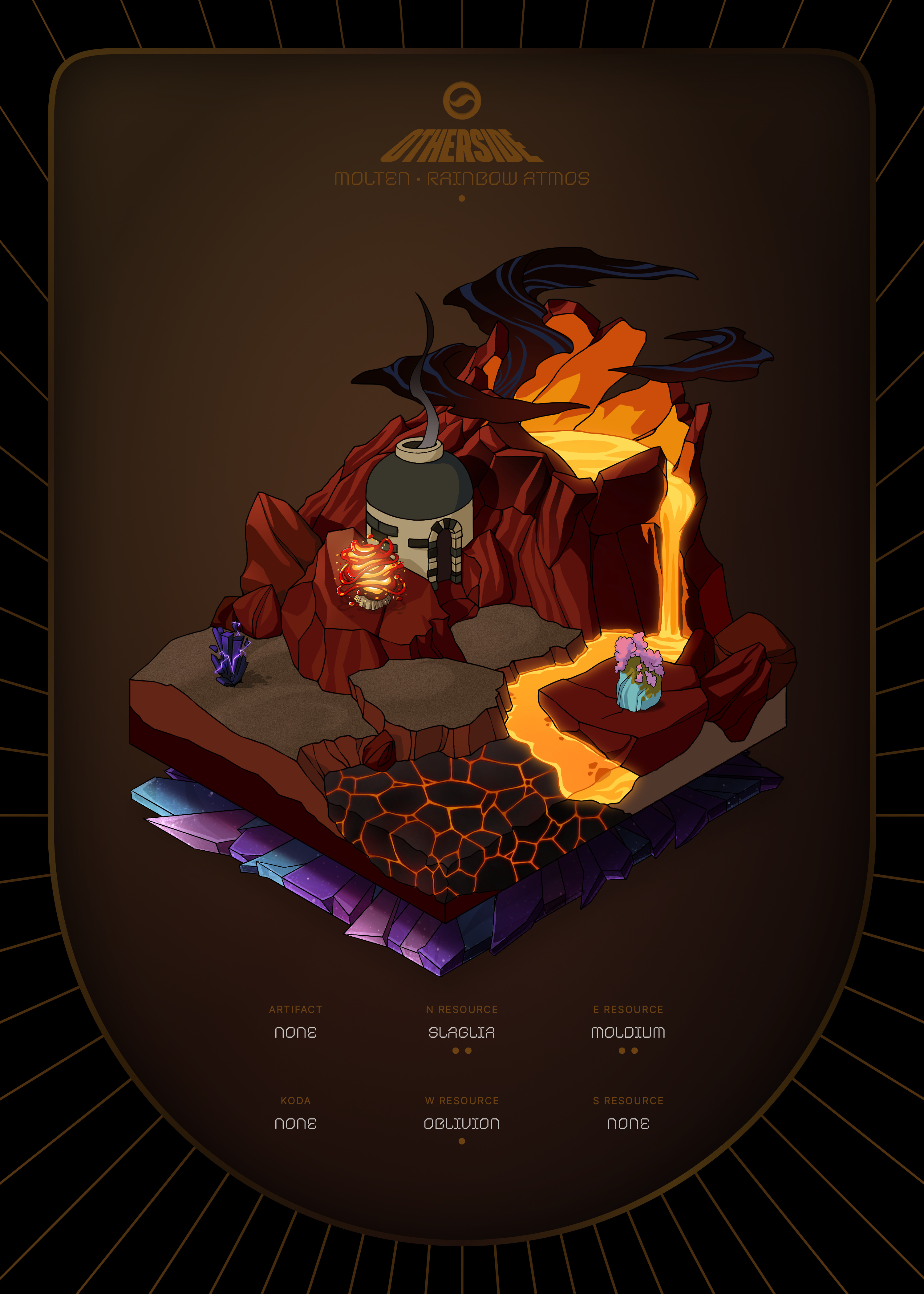 Otherdeed #86071 — Molten