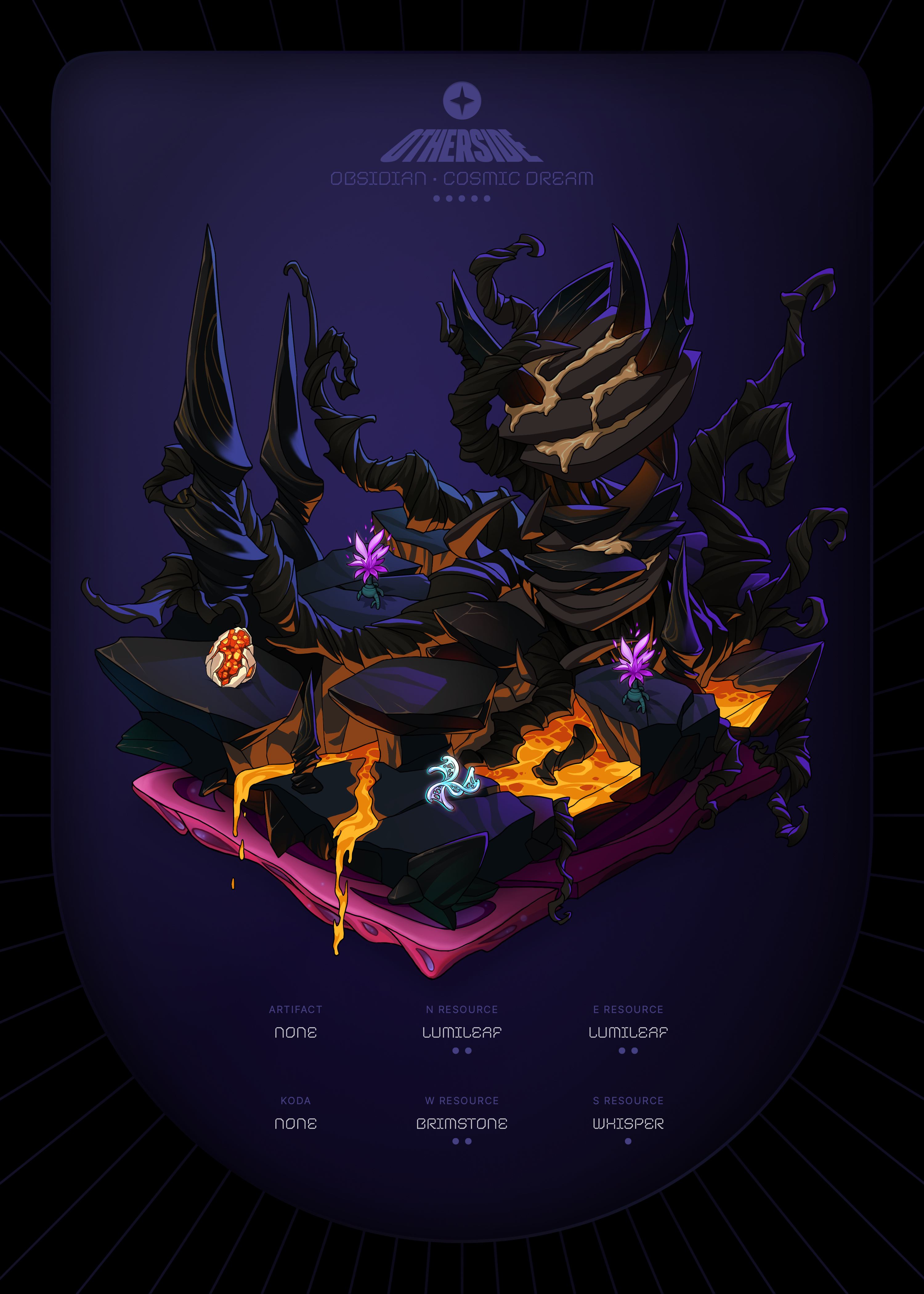 Otherdeed #96082 — Obsidian