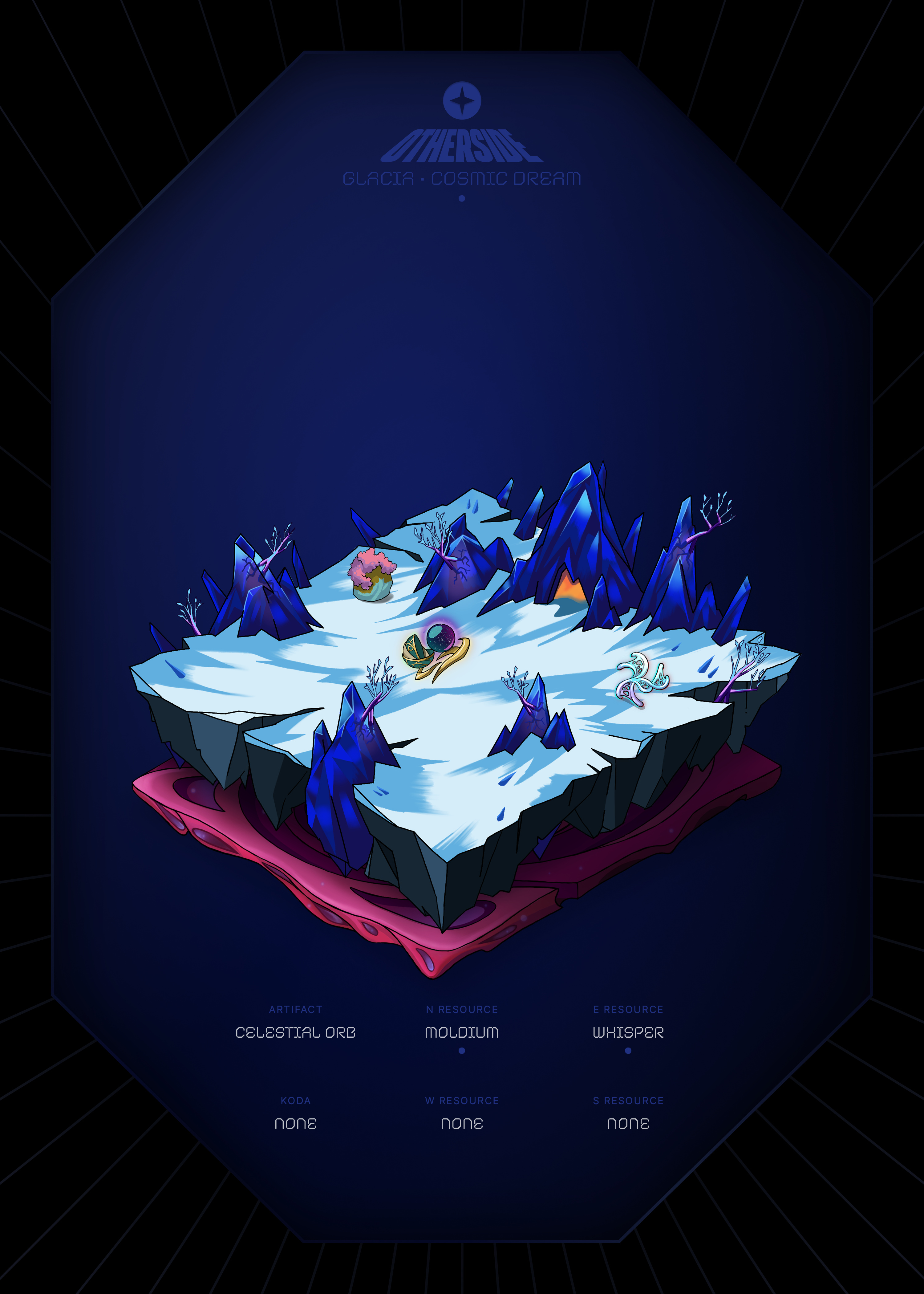 Otherdeed #33097 — Glacia