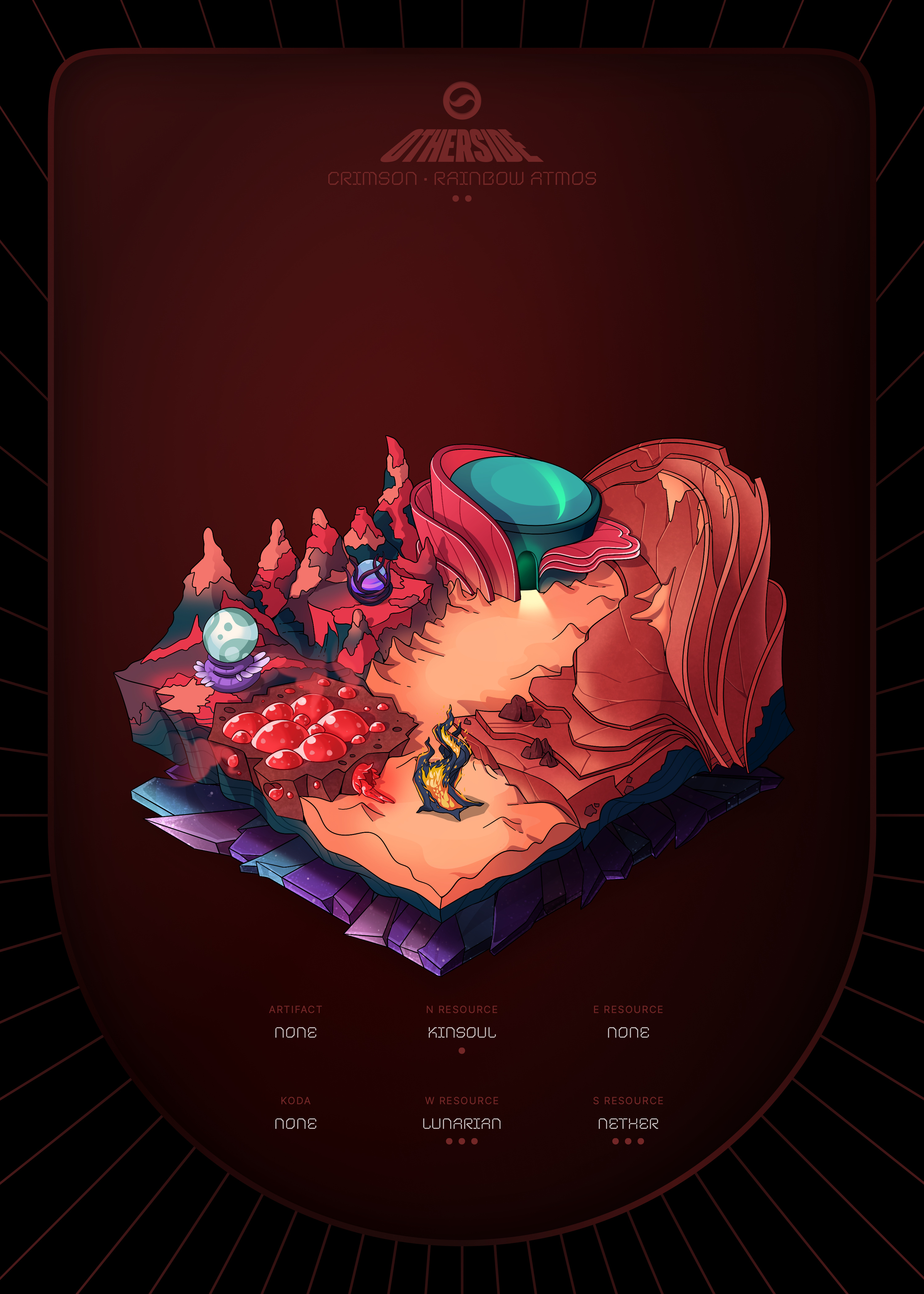 Otherdeed #70237 — Crimson