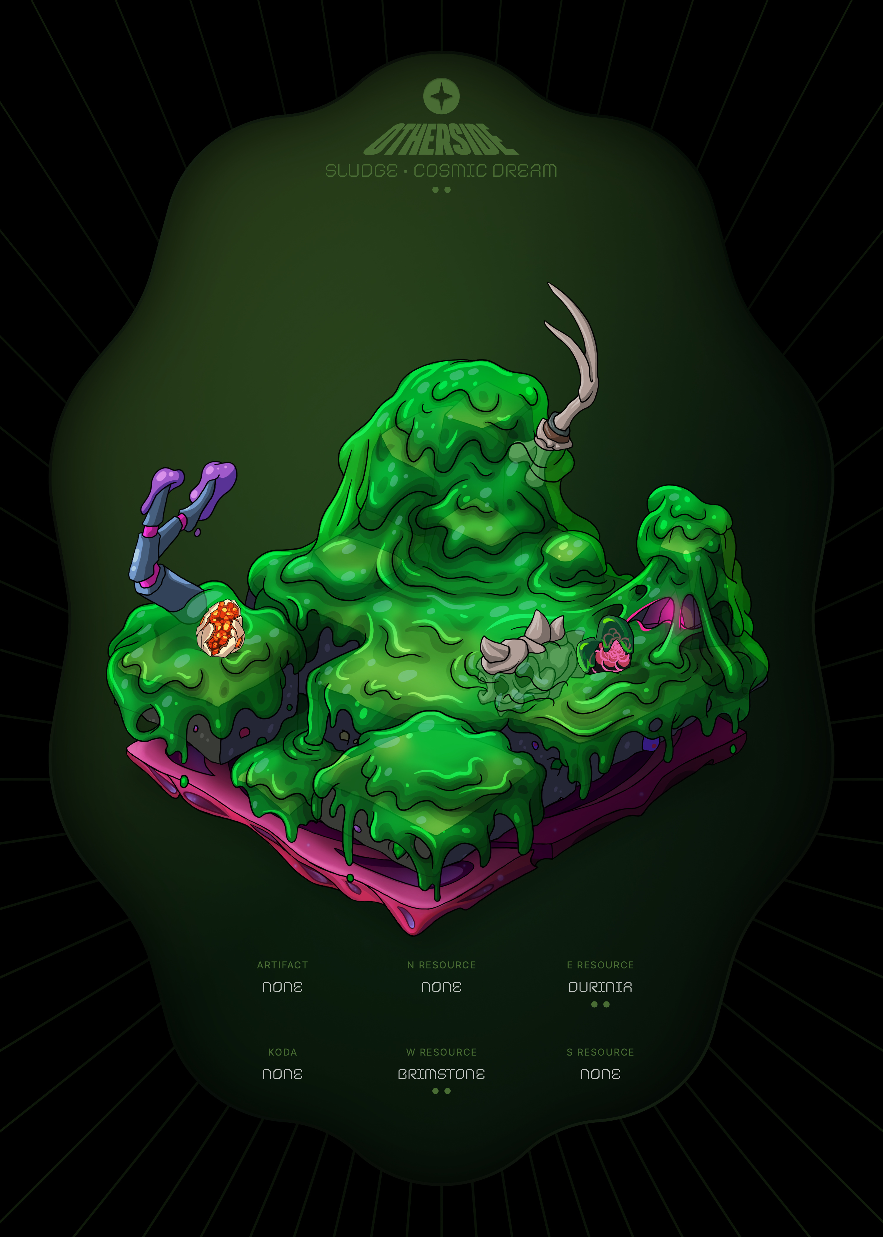 Otherdeed #88719 — Sludge