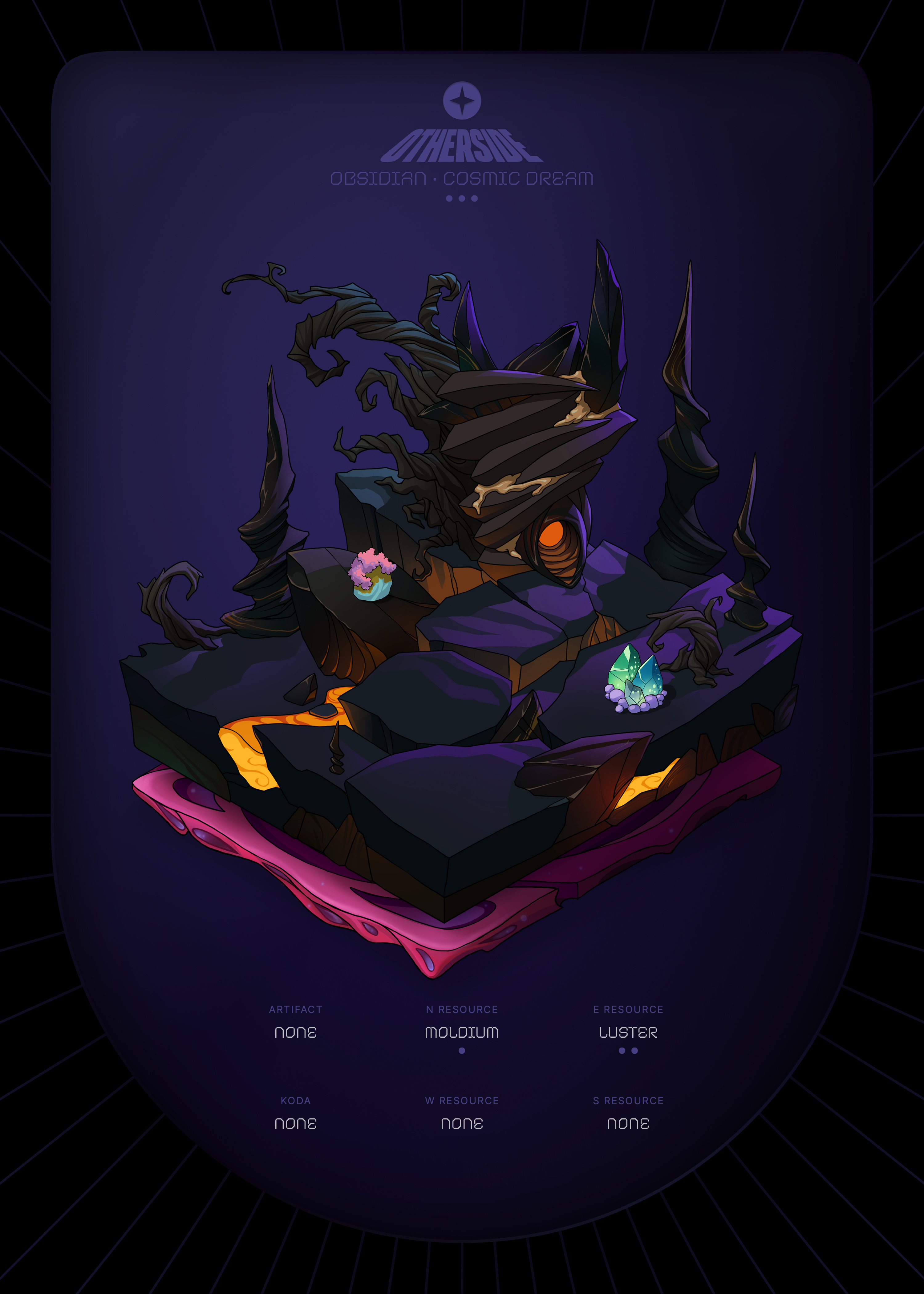 Otherdeed #96778 — Obsidian