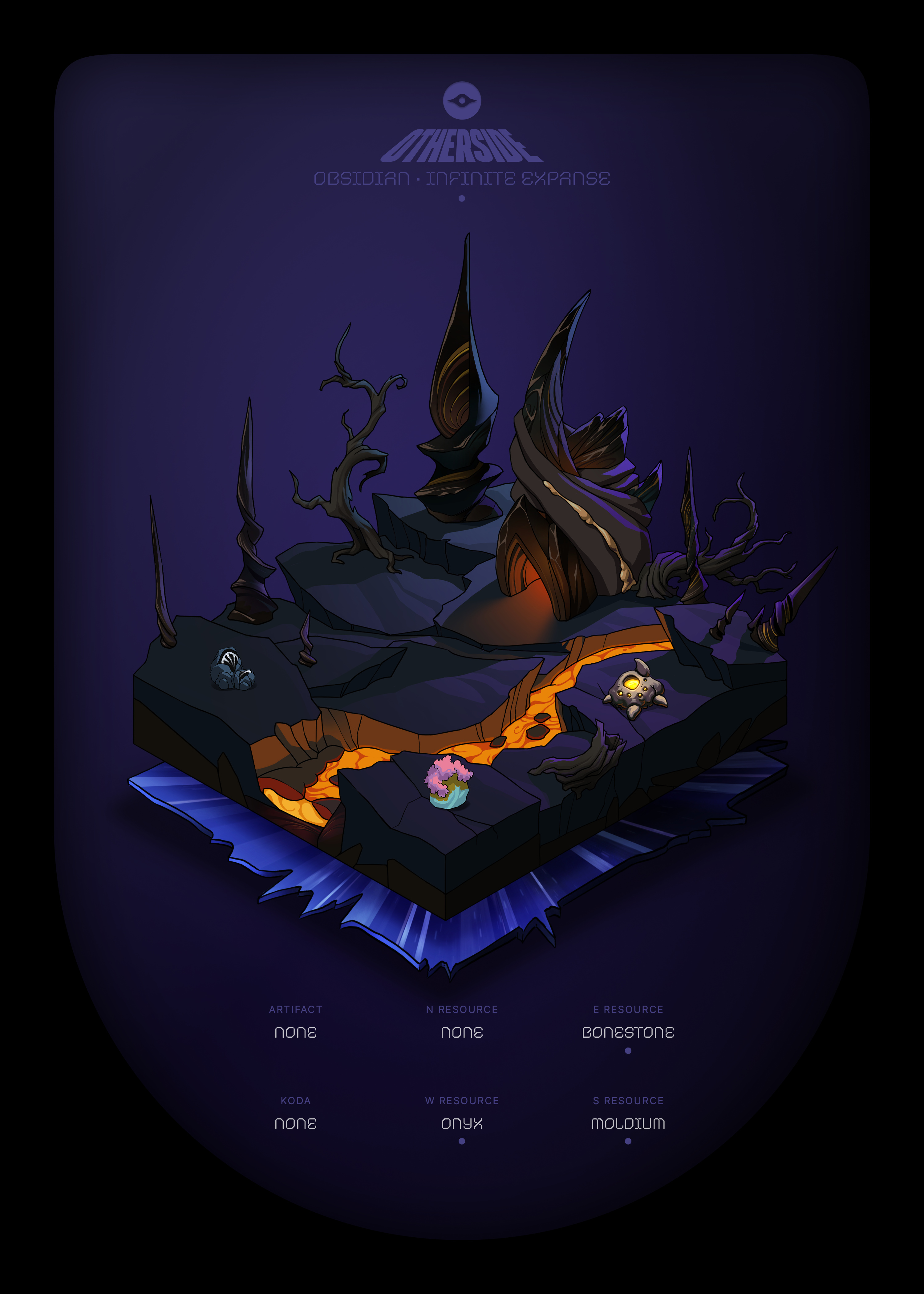 Otherdeed #59063 — Obsidian
