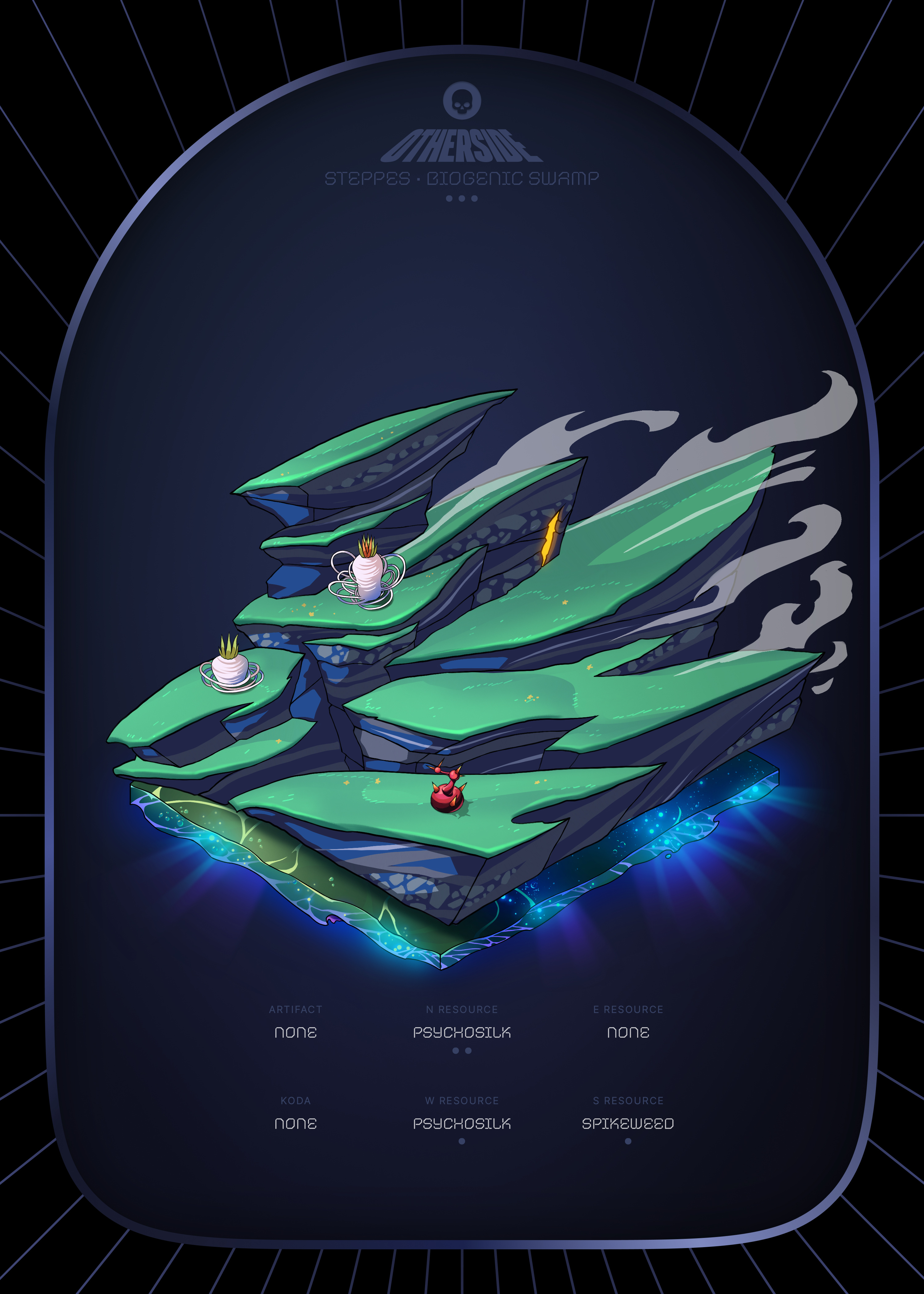 Otherdeed #7209 — Steppes