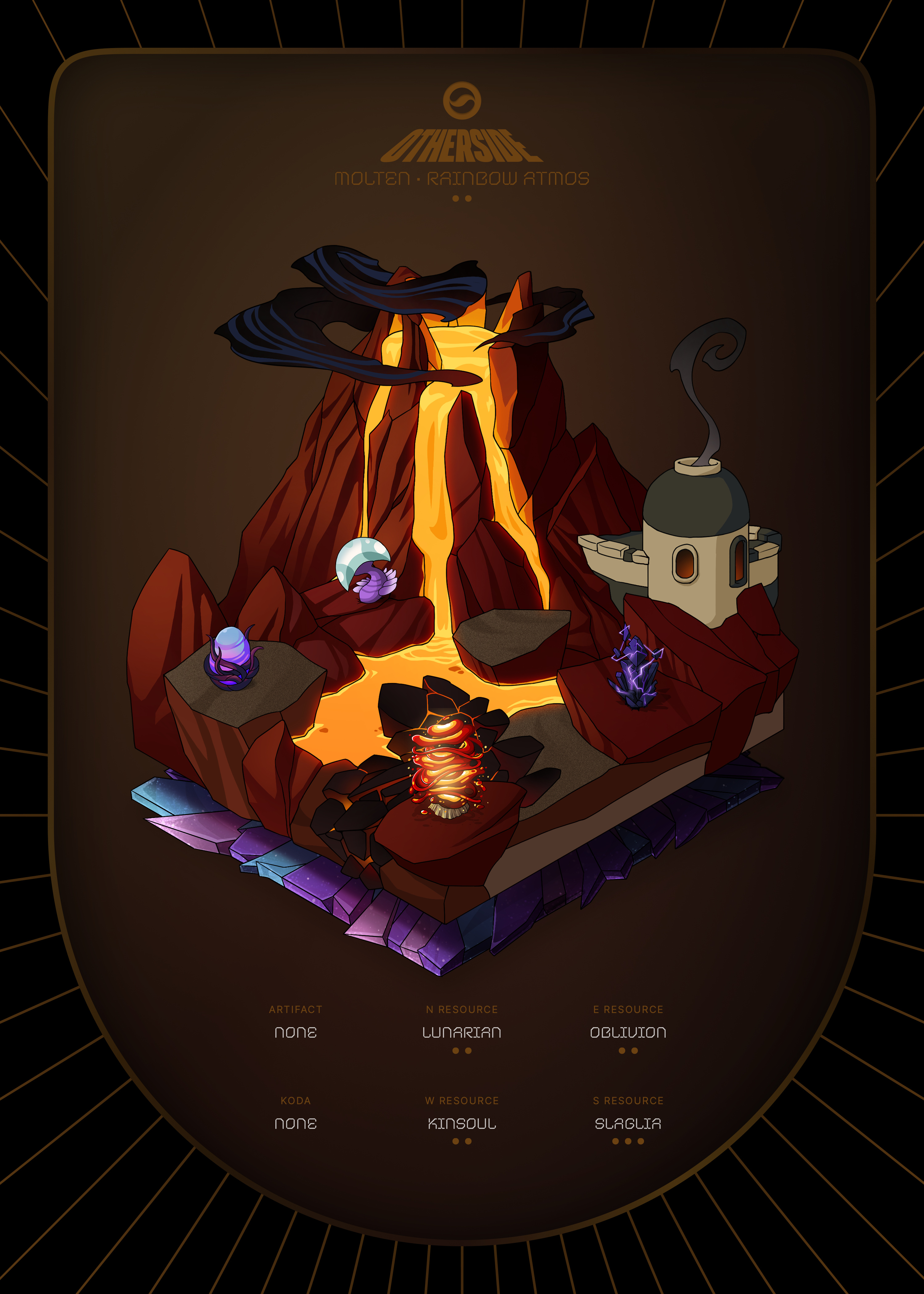 Otherdeed #85060 — Molten