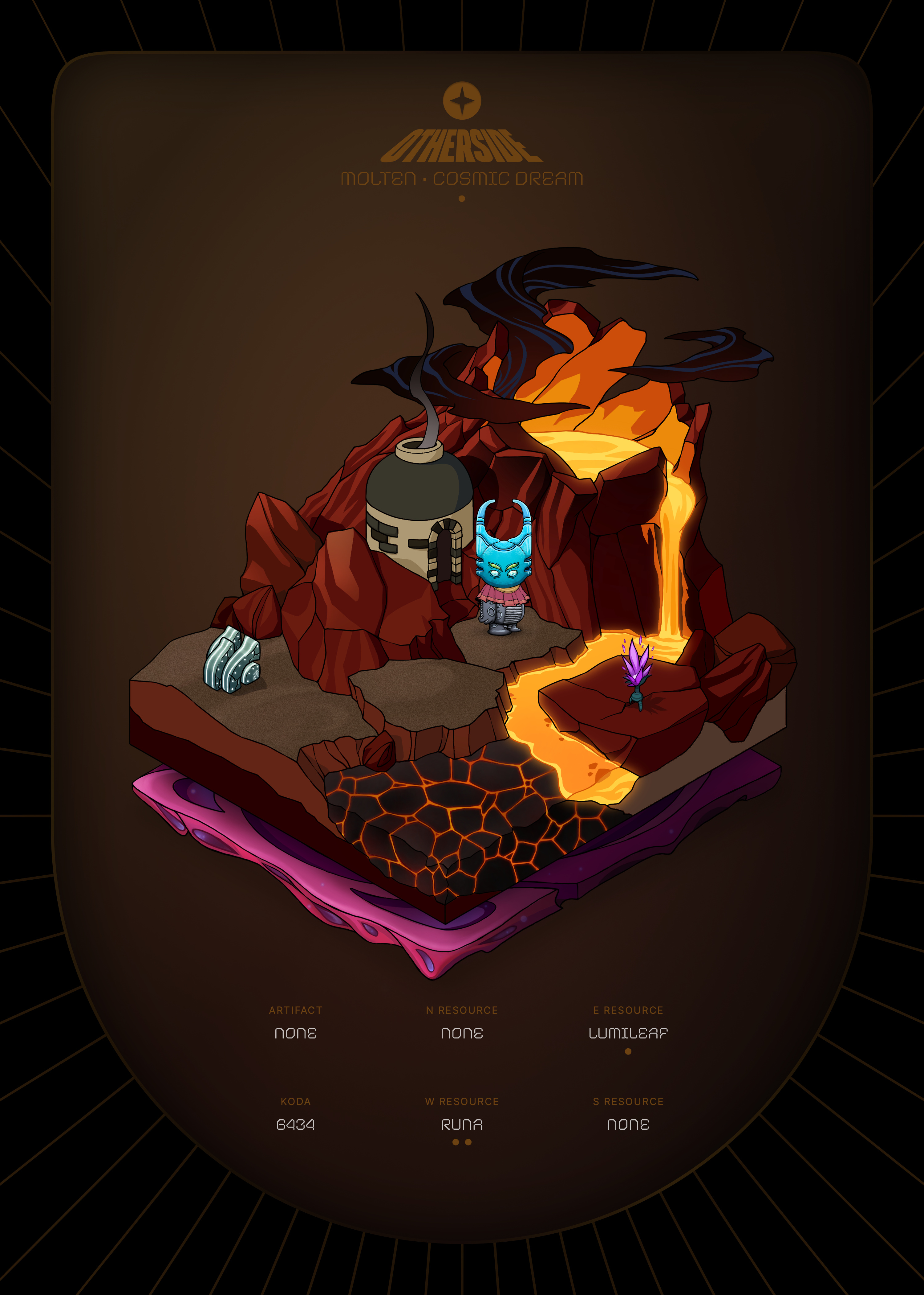 Otherdeed #30685 — Molten