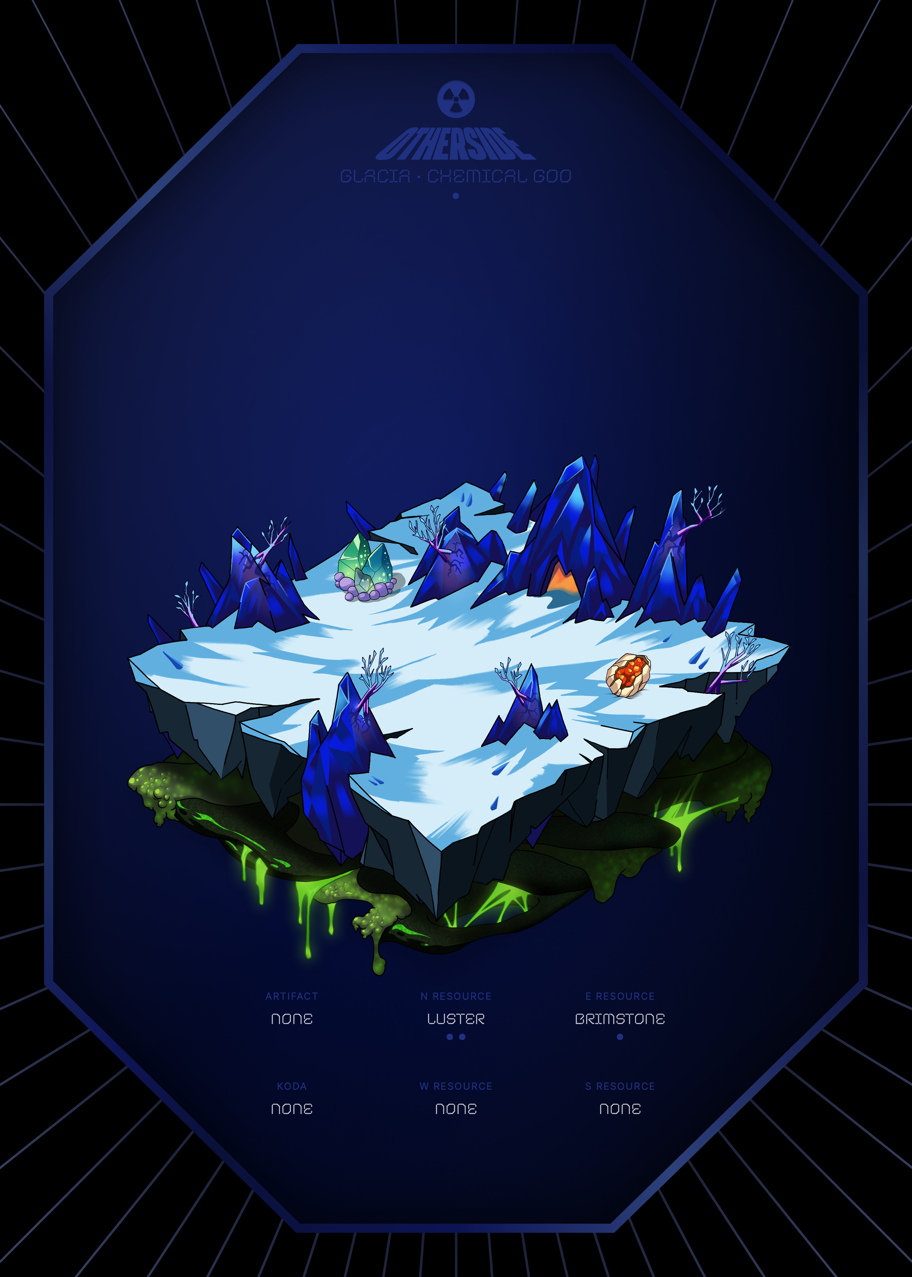 Otherdeed #14351 — Glacia