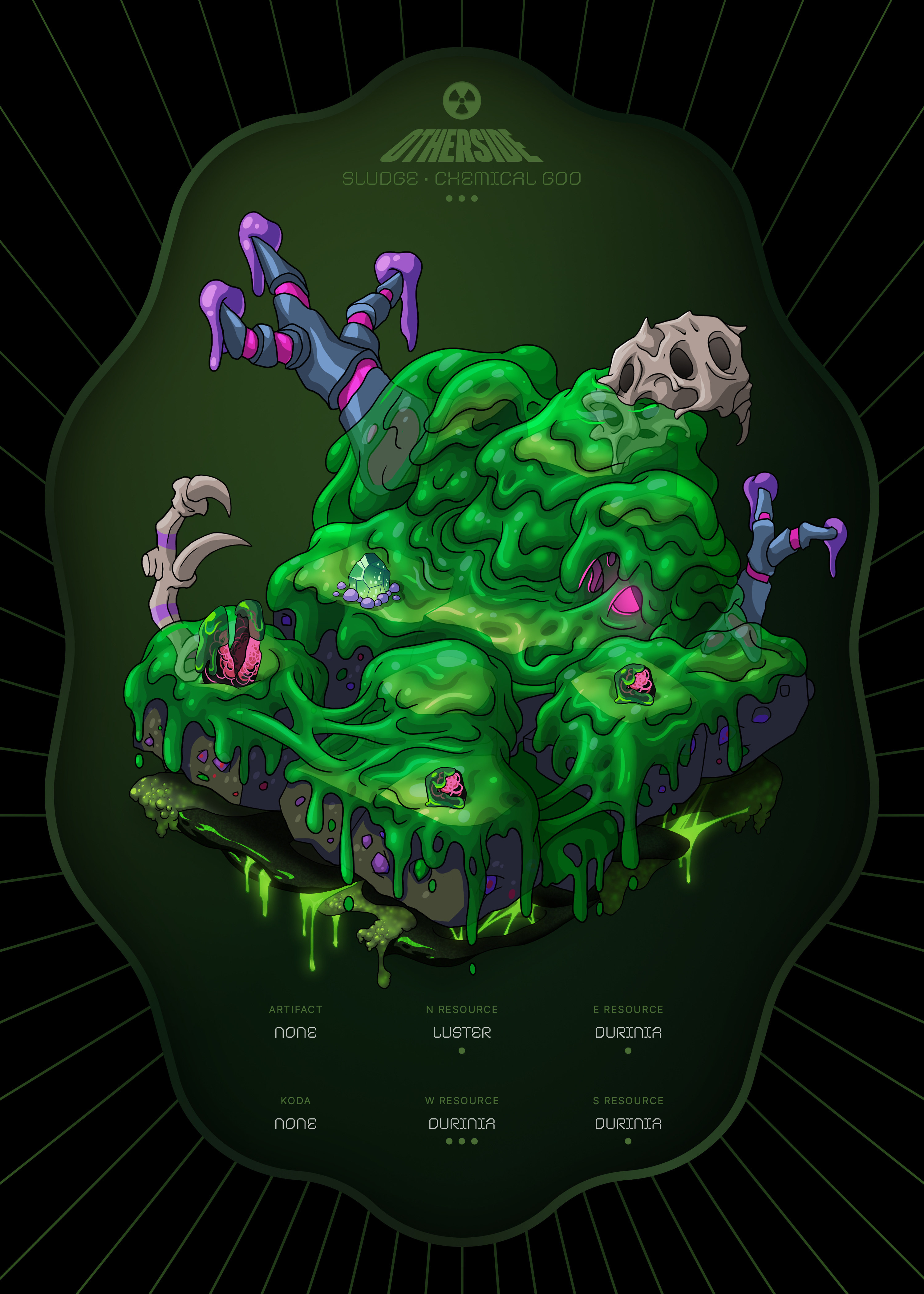 Otherdeed #10984 — Sludge