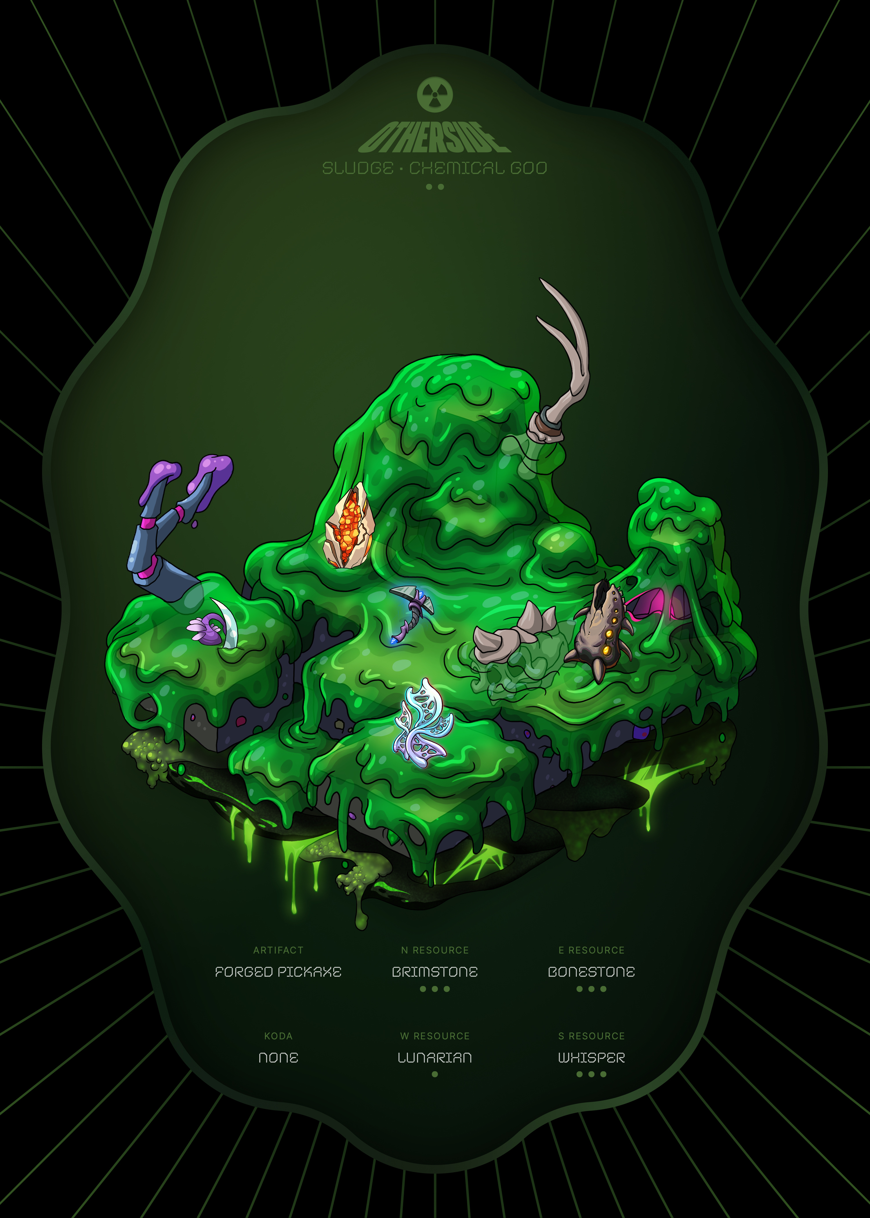 Otherdeed #14040 — Sludge