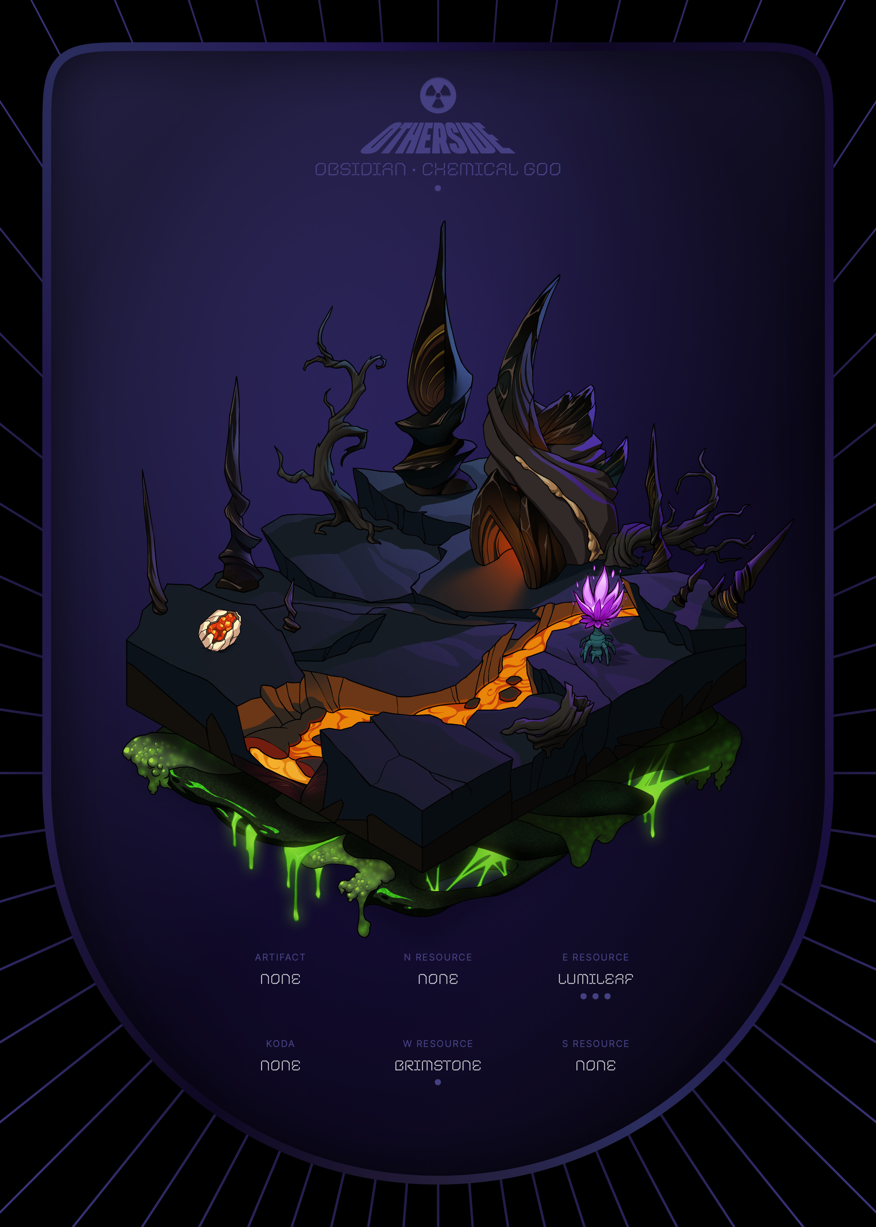 Otherdeed #25587 — Obsidian