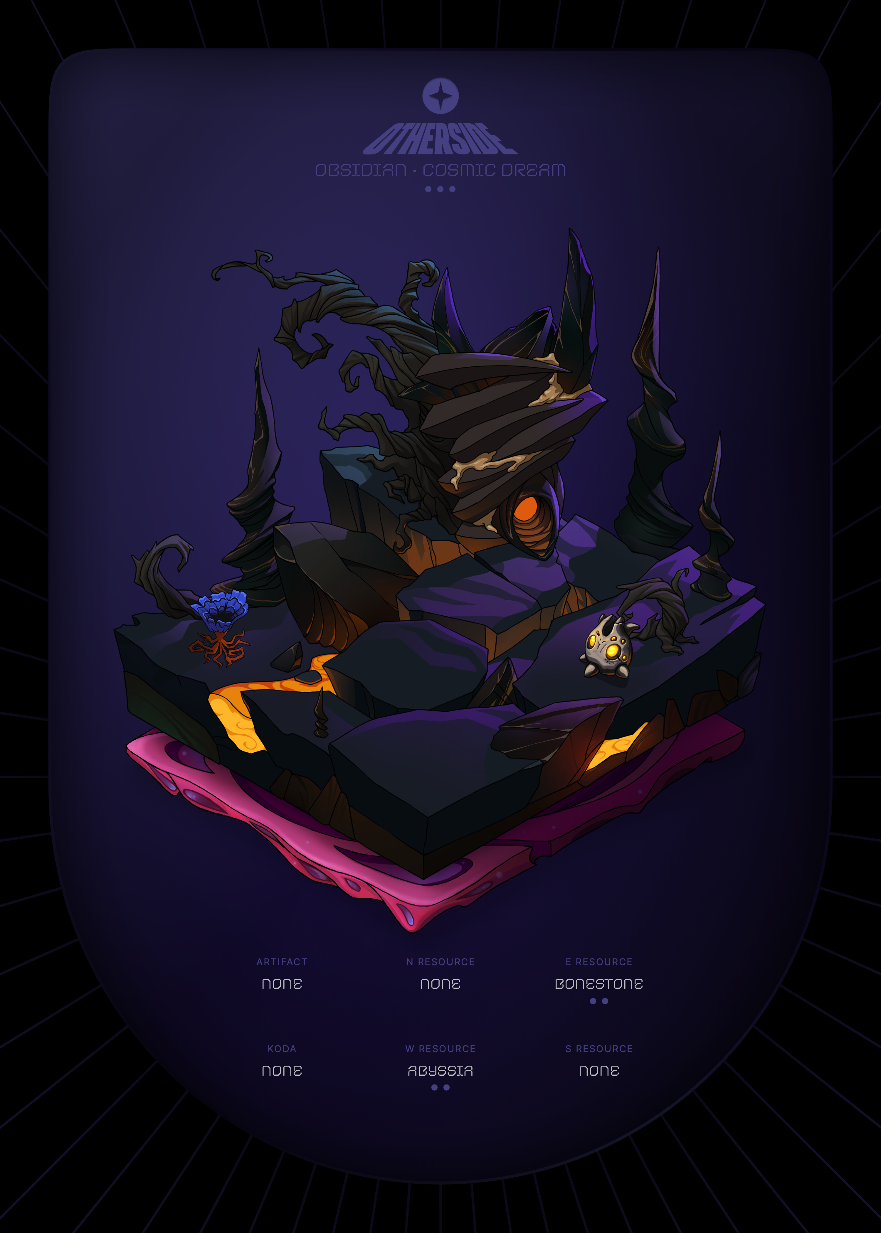 Otherdeed #37647 — Obsidian