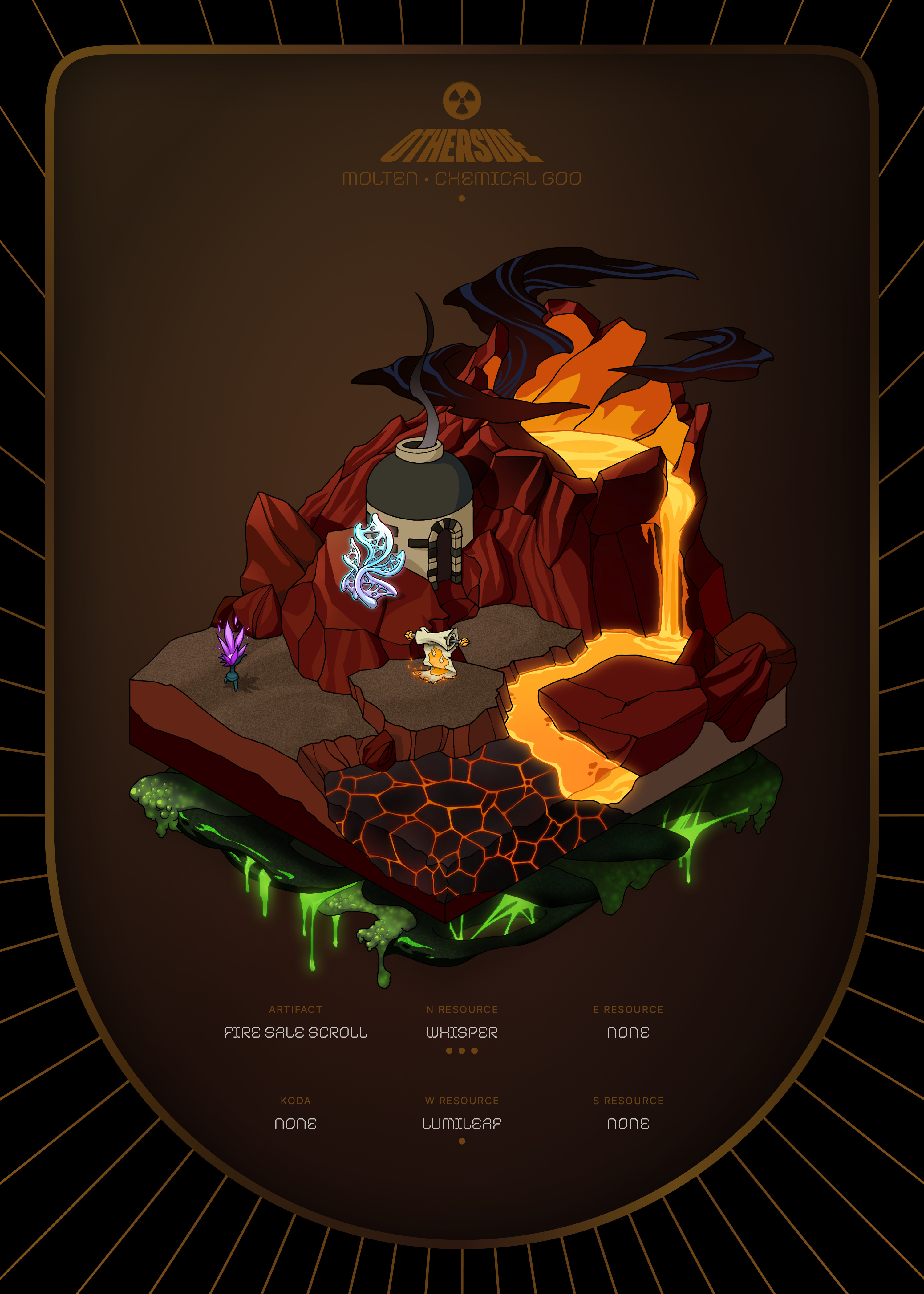 Otherdeed #20198 — Molten