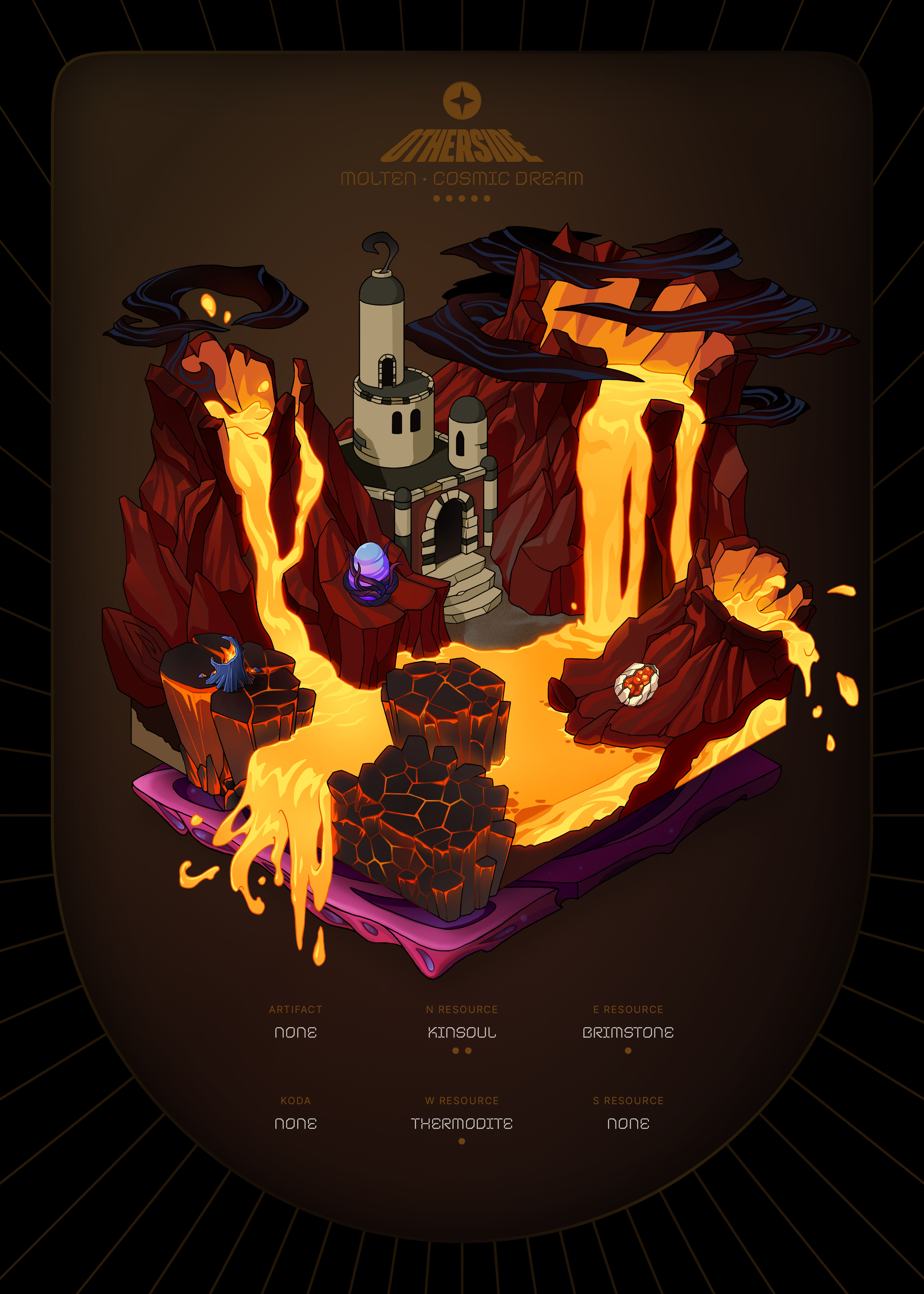 Otherdeed #32638 — Molten