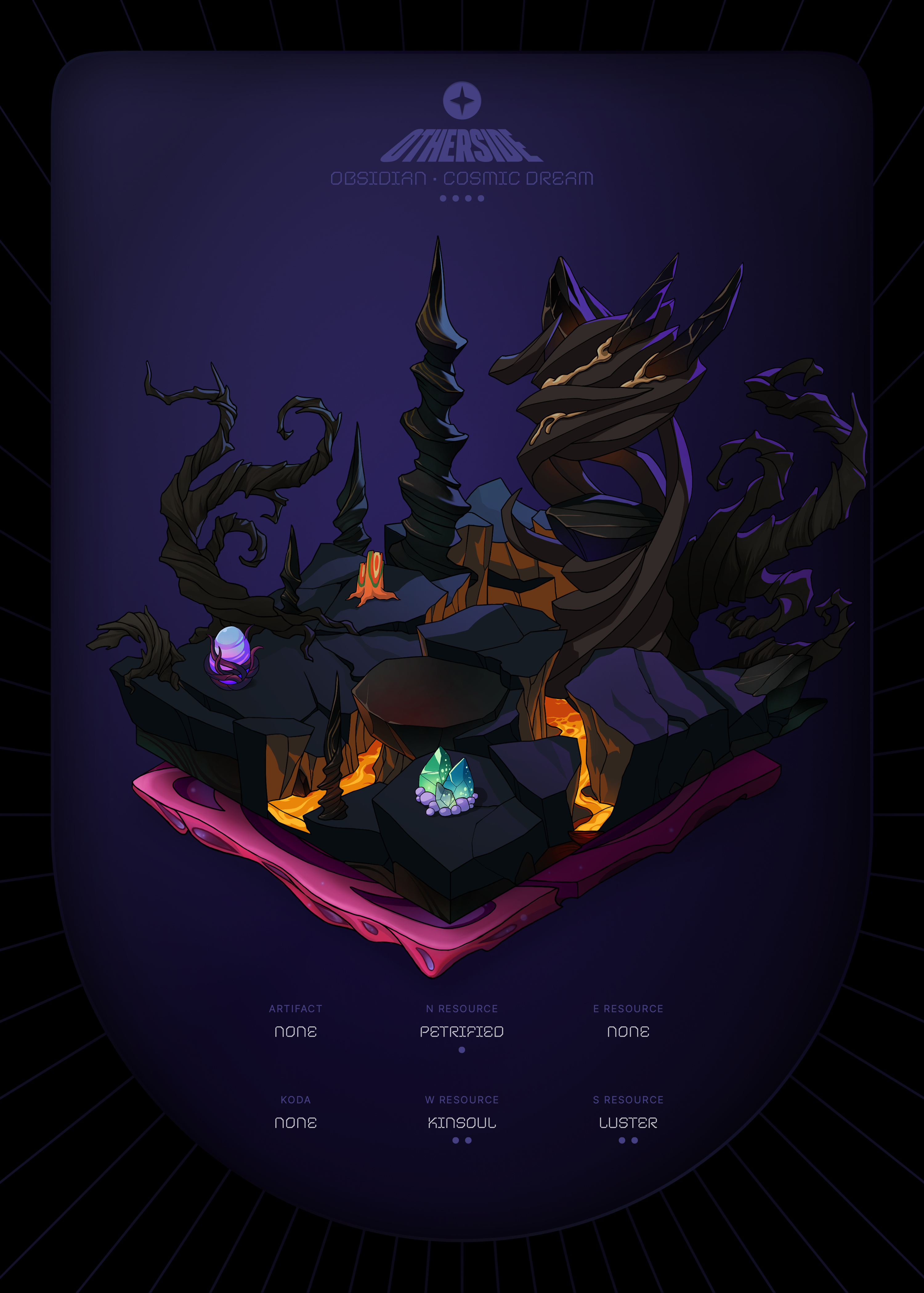 Otherdeed #36840 — Obsidian