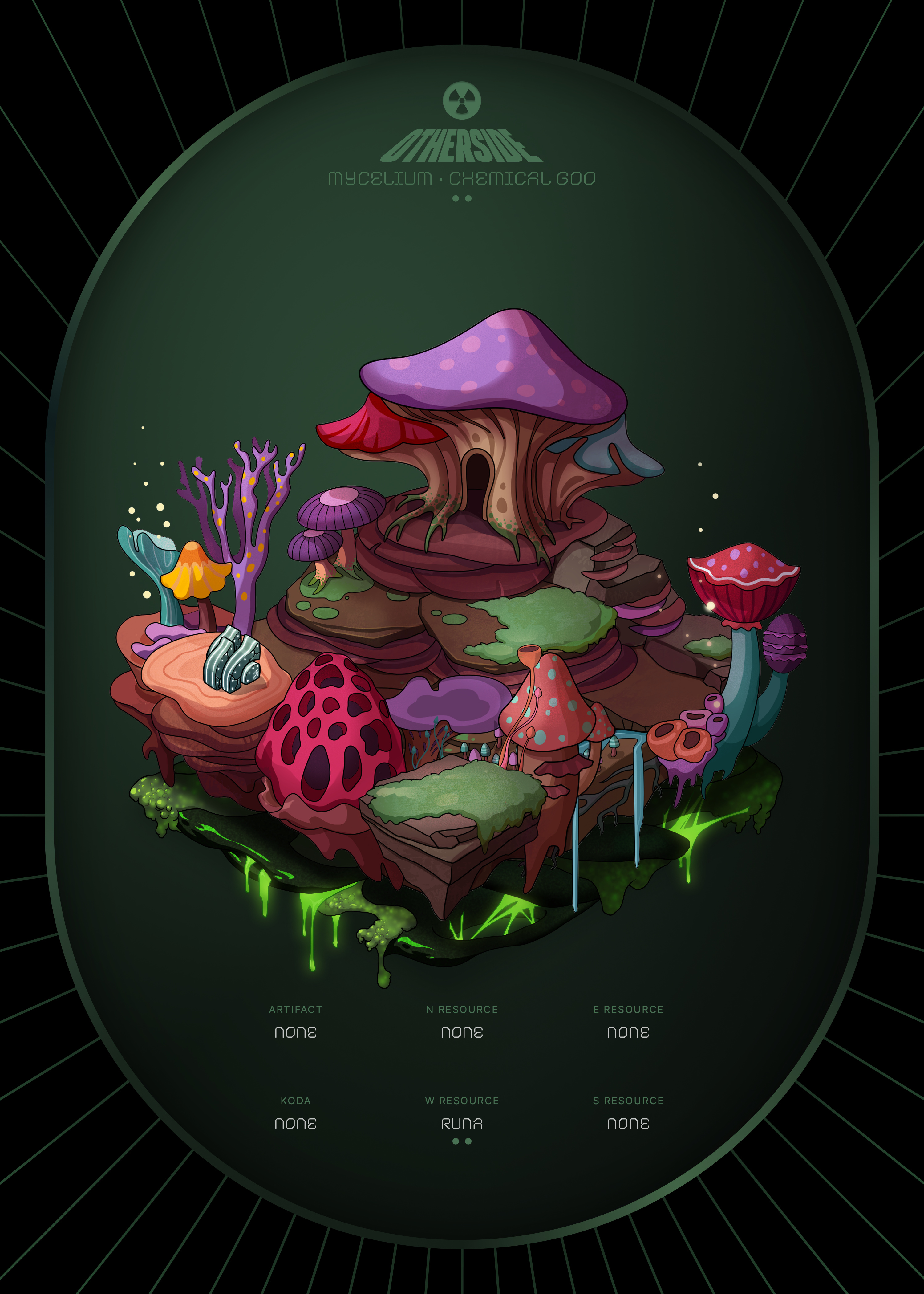 Otherdeed #12402 — Mycelium