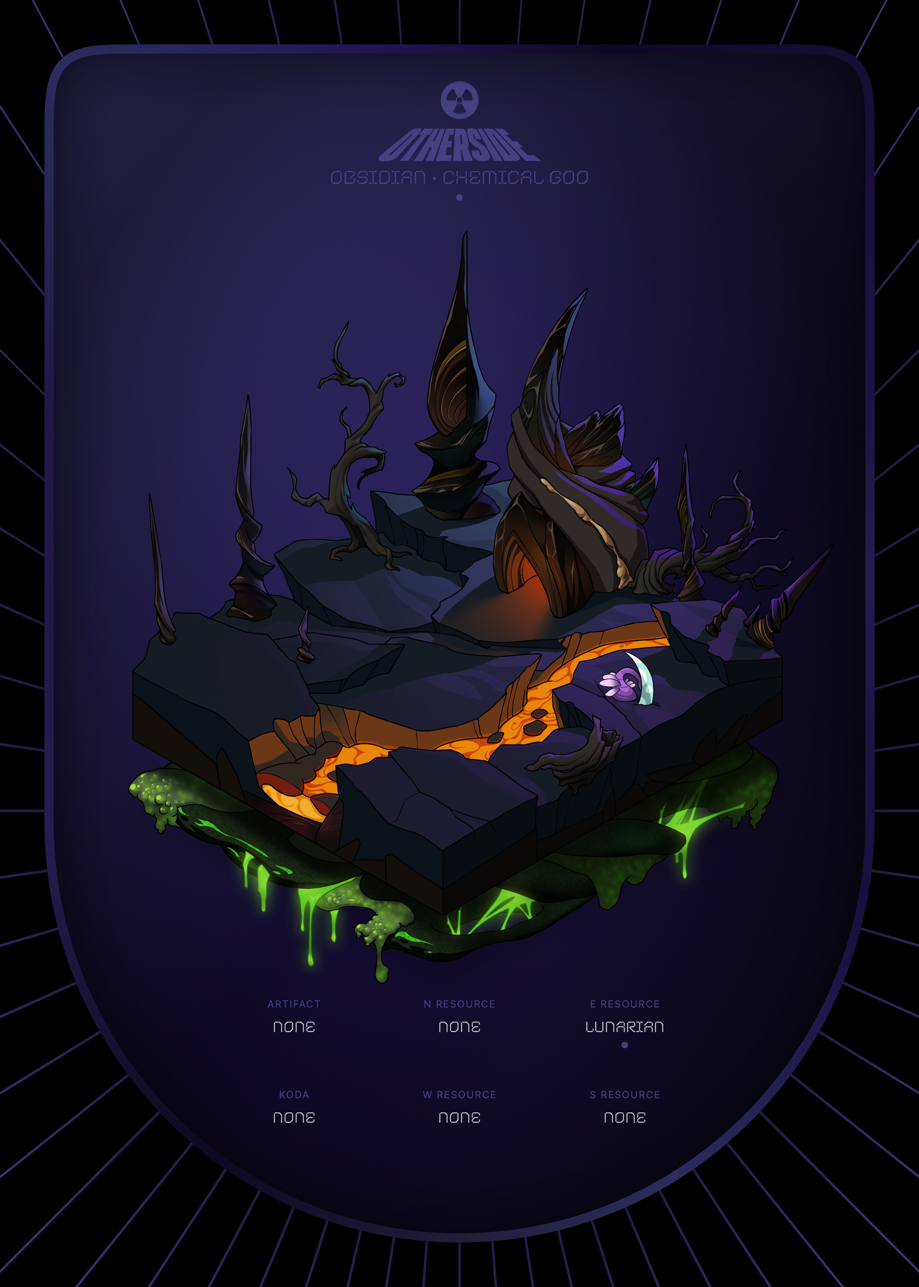 Otherdeed #24284 — Obsidian