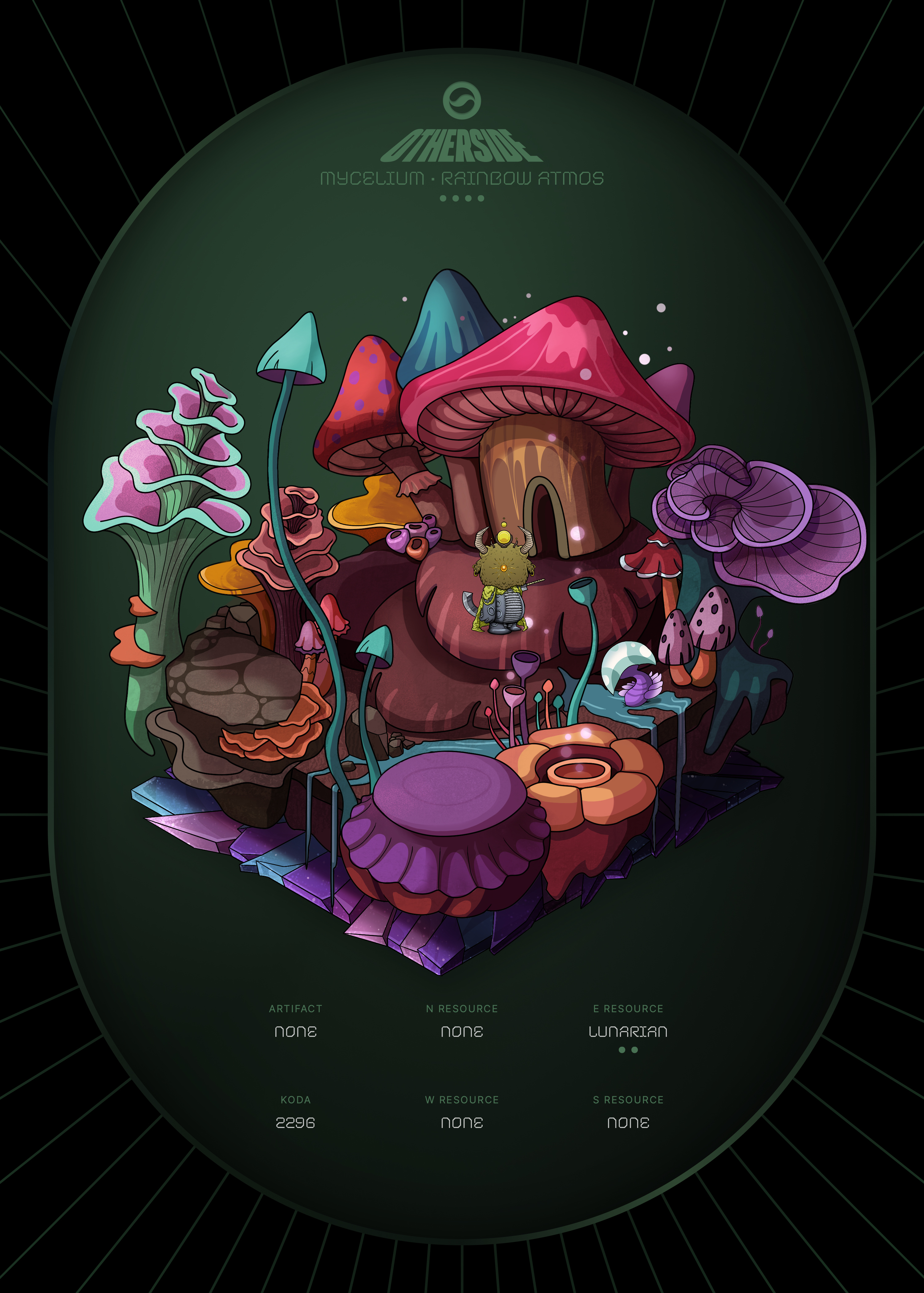 Otherdeed #76560 — Mycelium