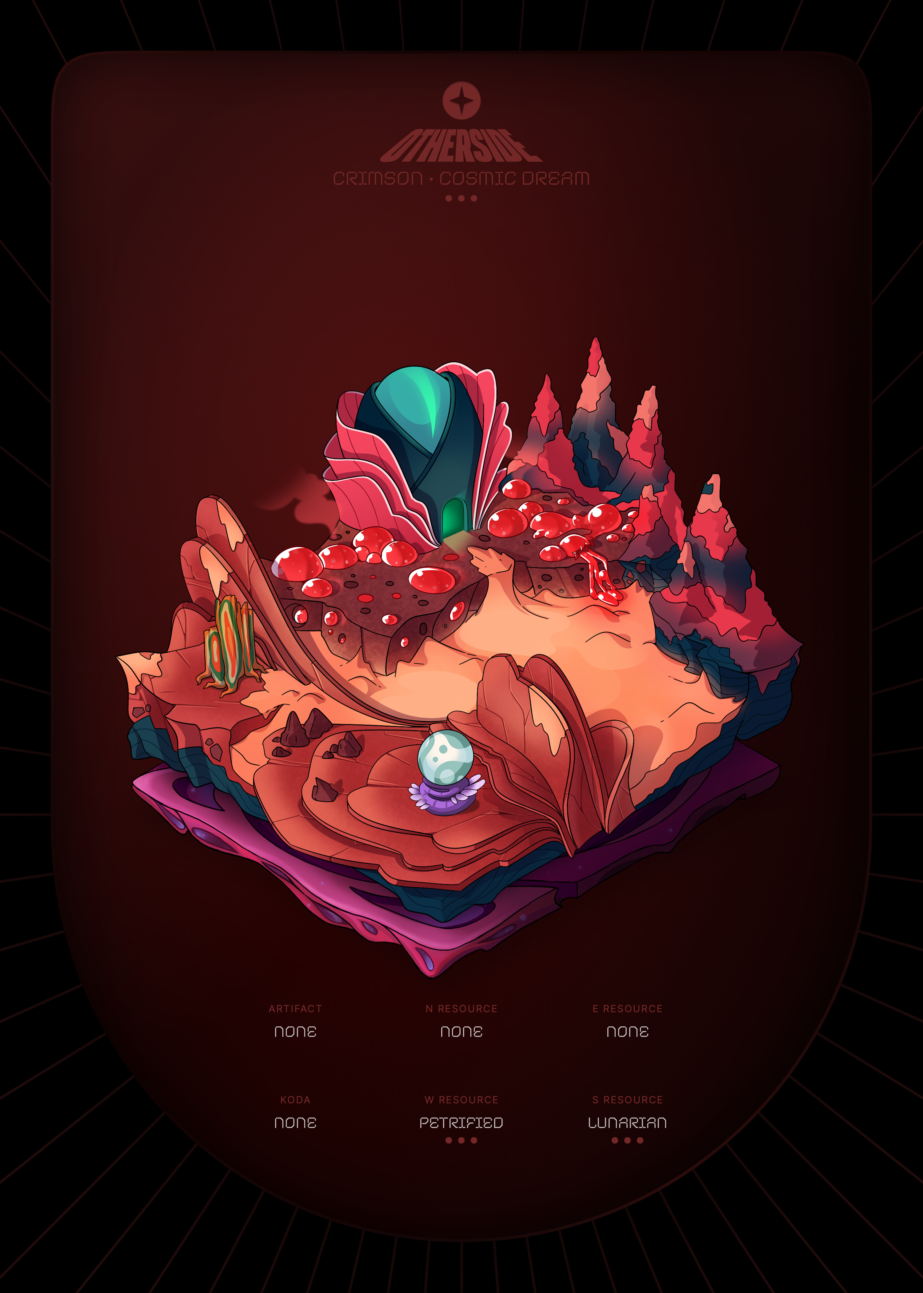 Otherdeed #88045 — Crimson