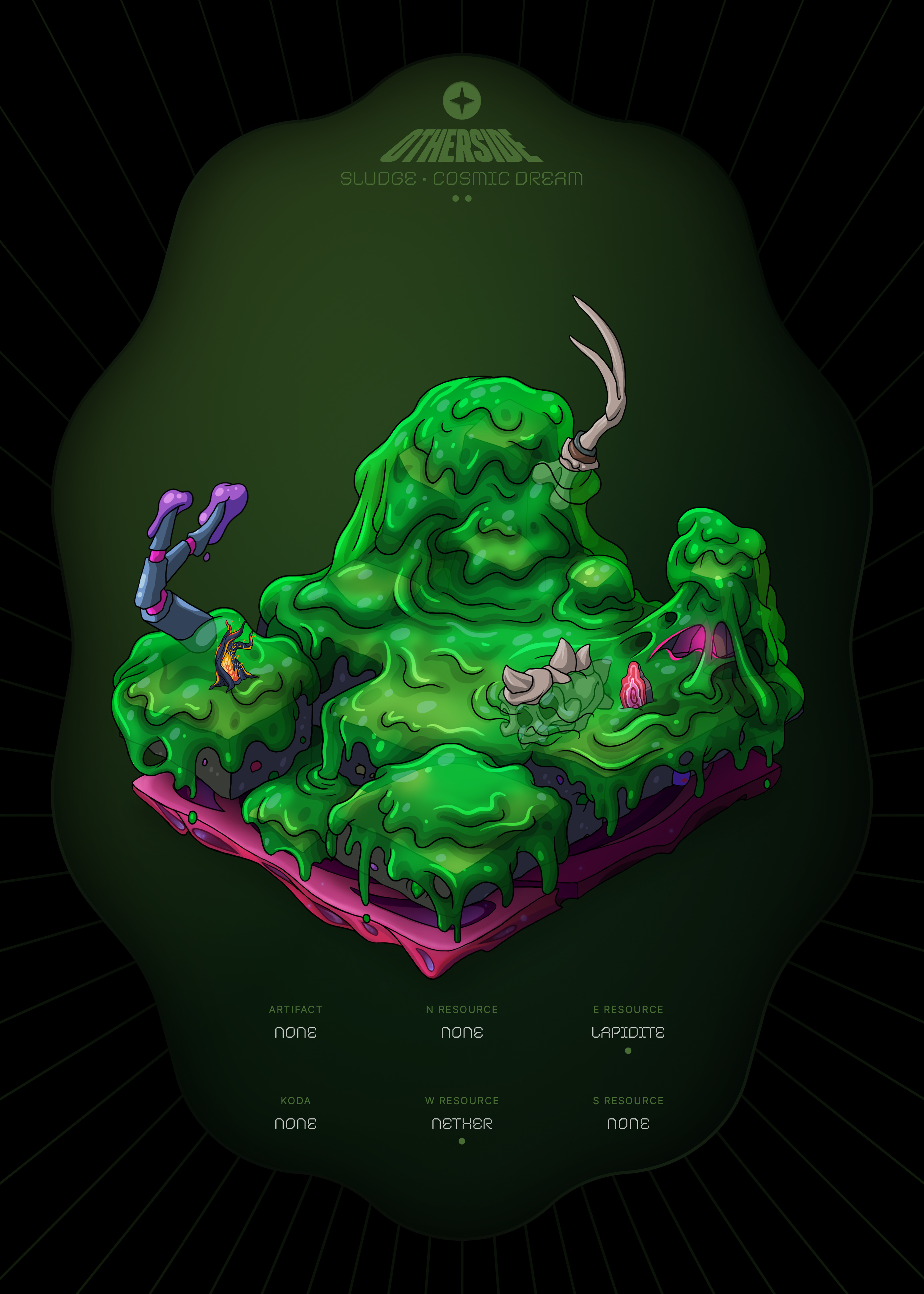 Otherdeed #39840 — Sludge