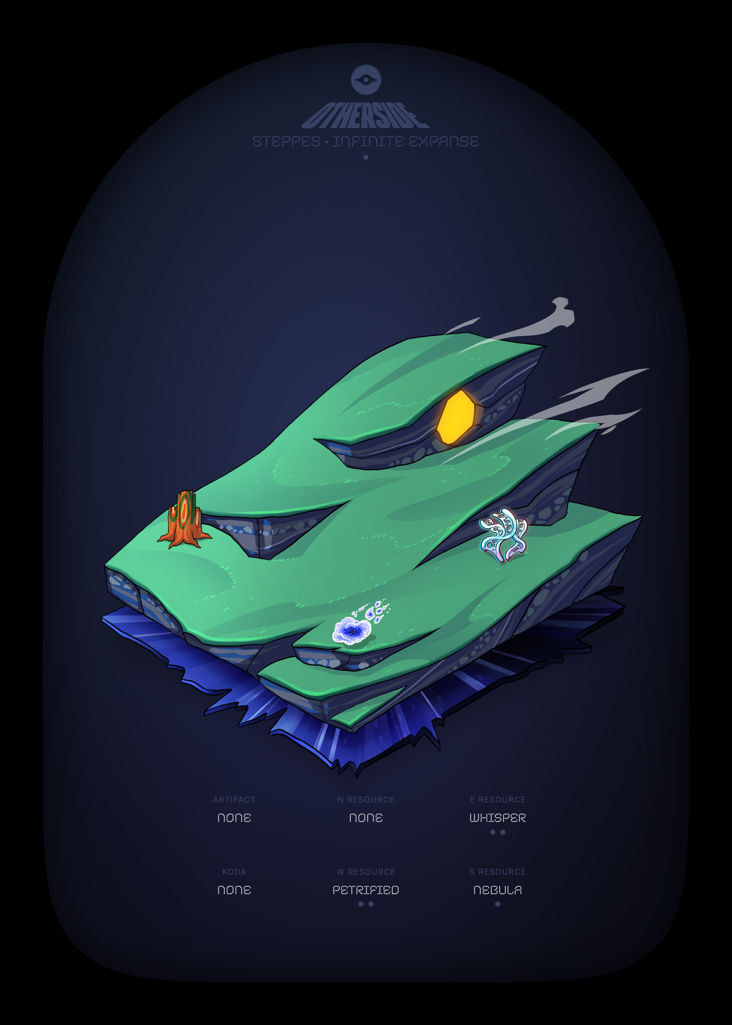 Otherdeed #40154 — Steppes