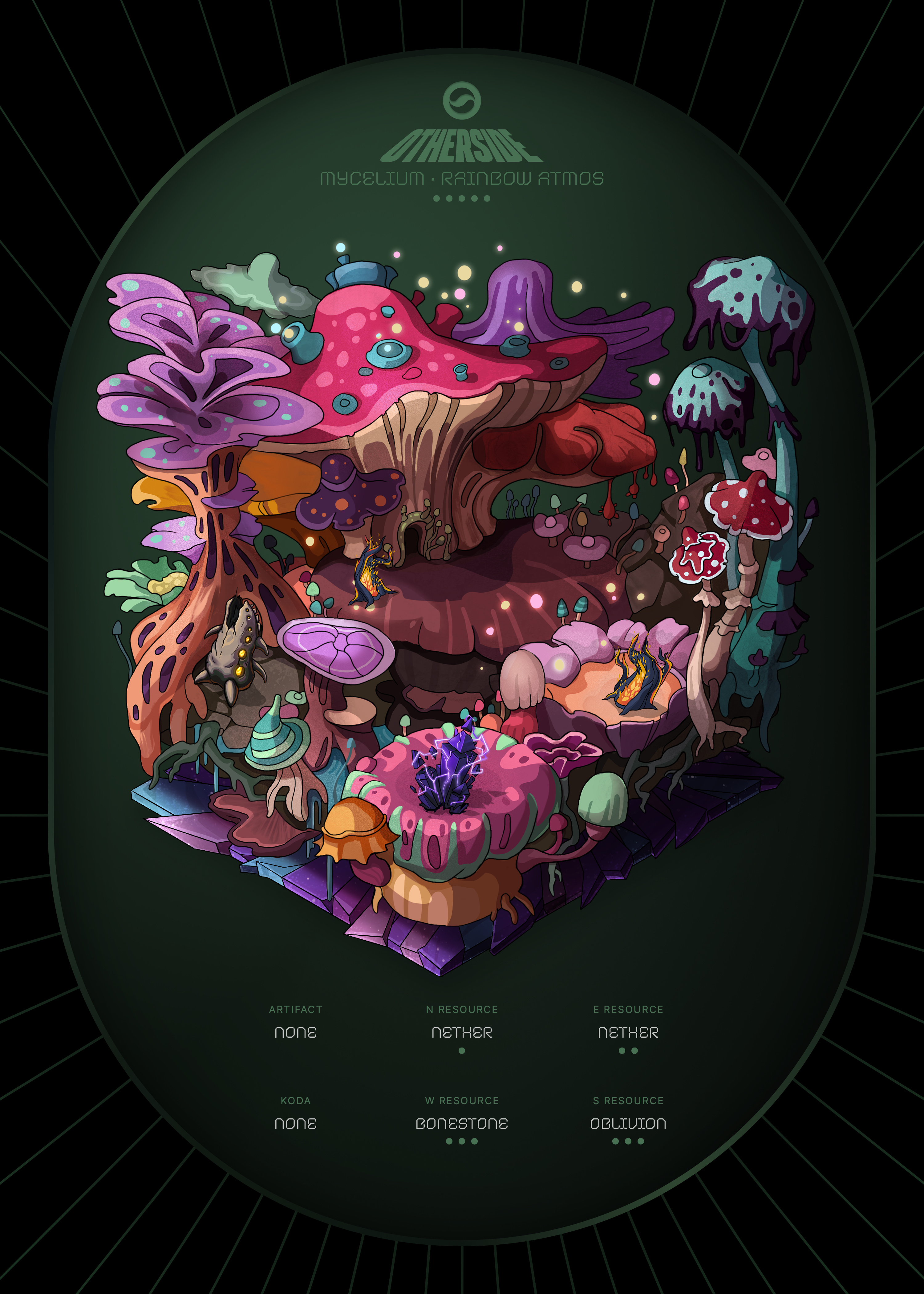Otherdeed #79797 — Mycelium