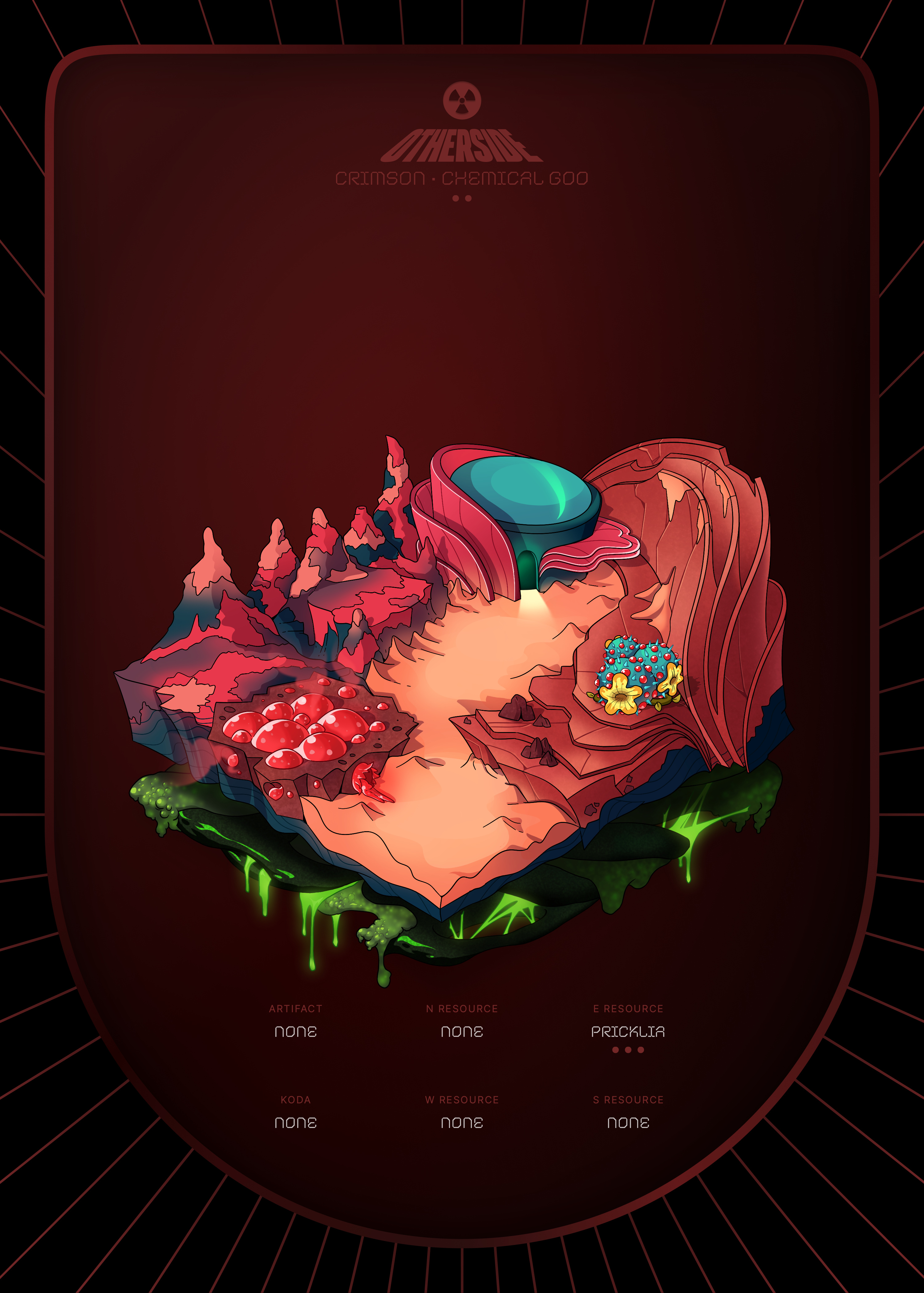 Otherdeed #18418 — Crimson