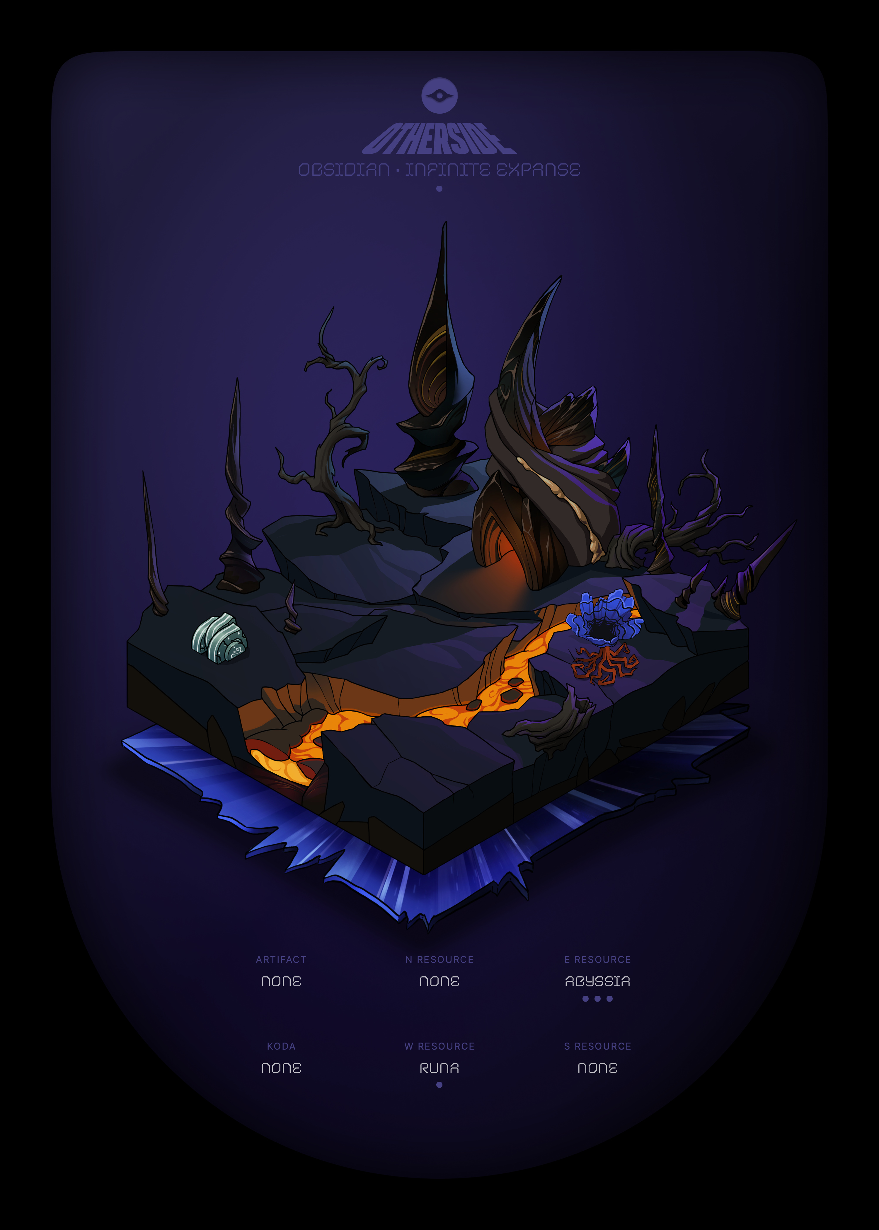Otherdeed #47851 — Obsidian