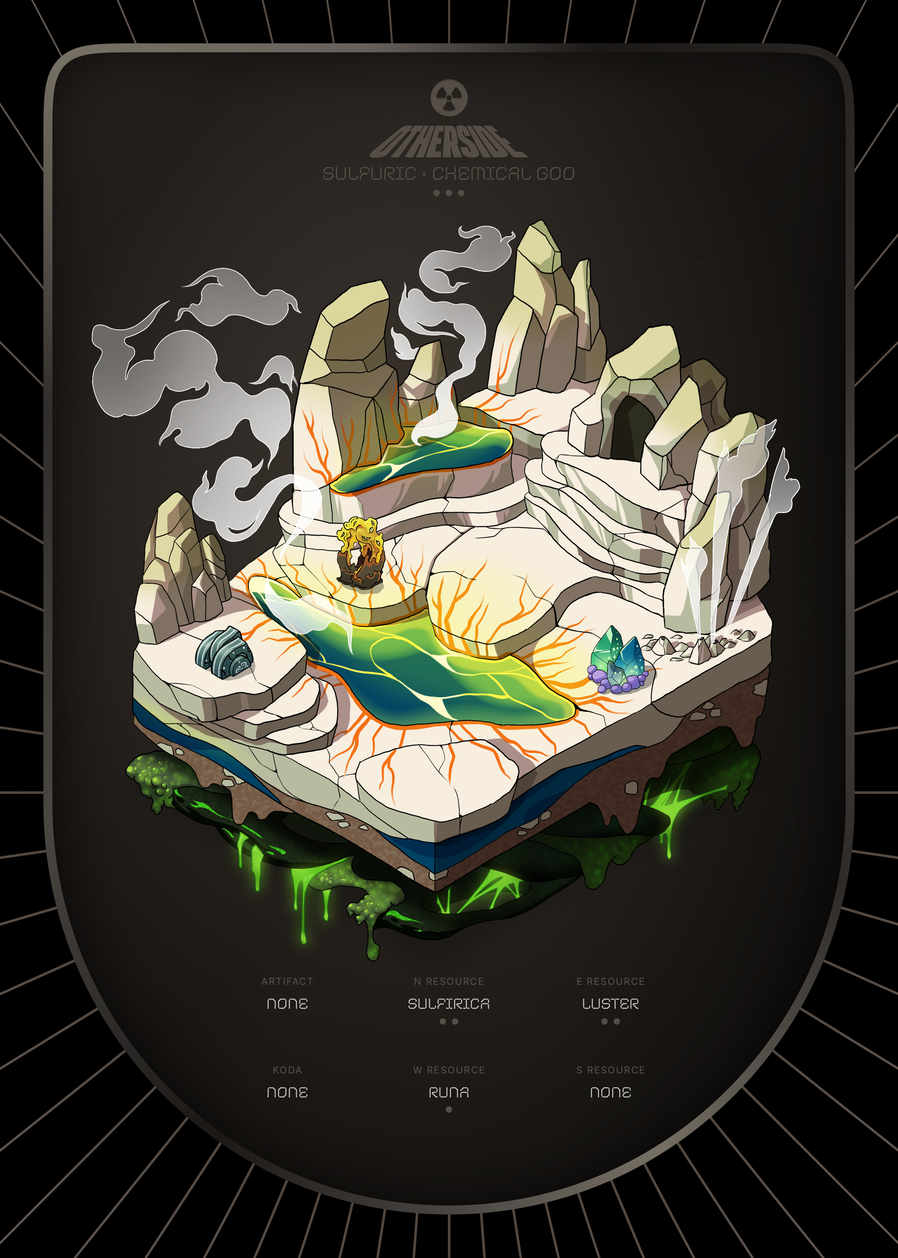 Otherdeed #20384 — Sulfuric