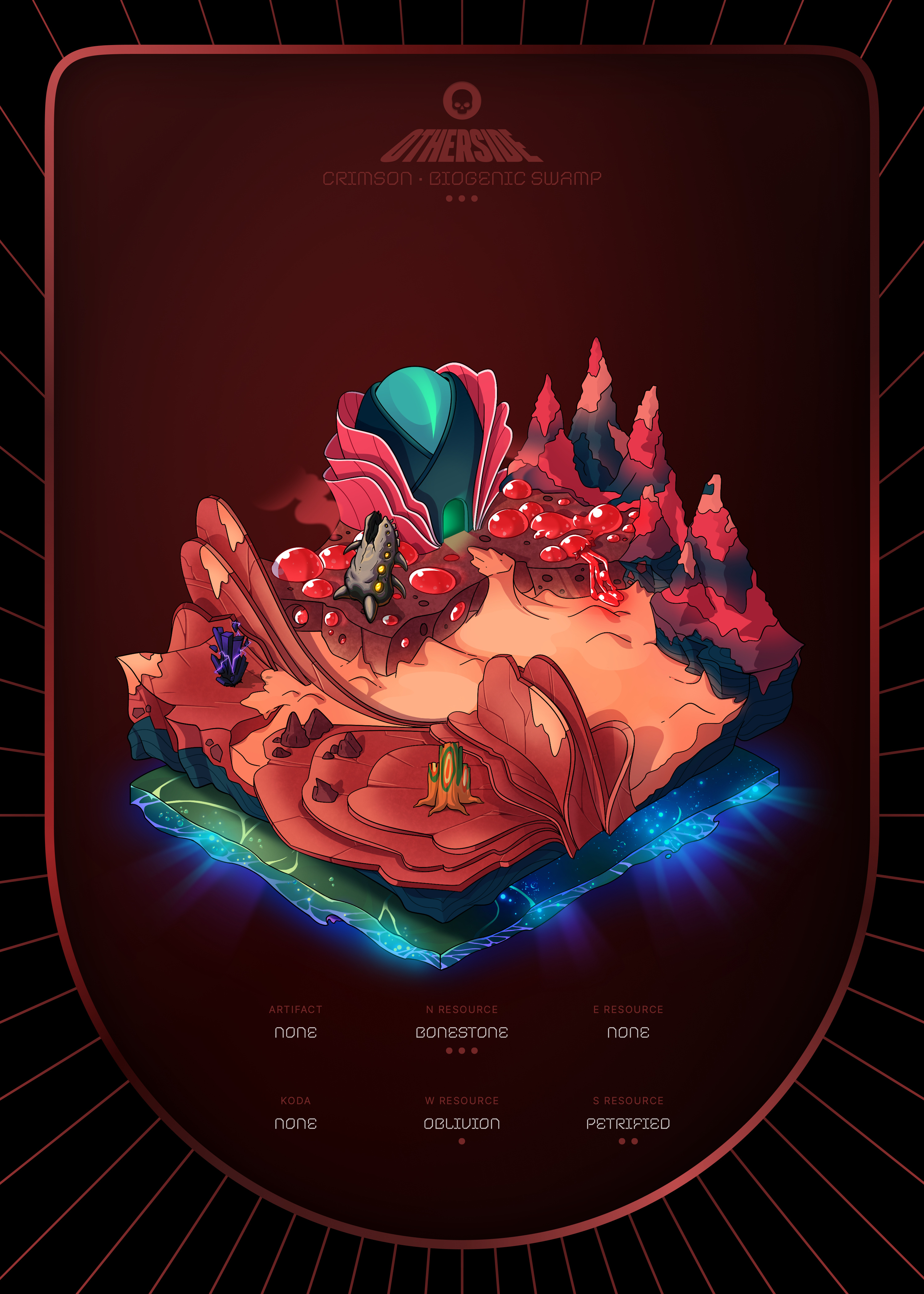 Otherdeed #6542 — Crimson