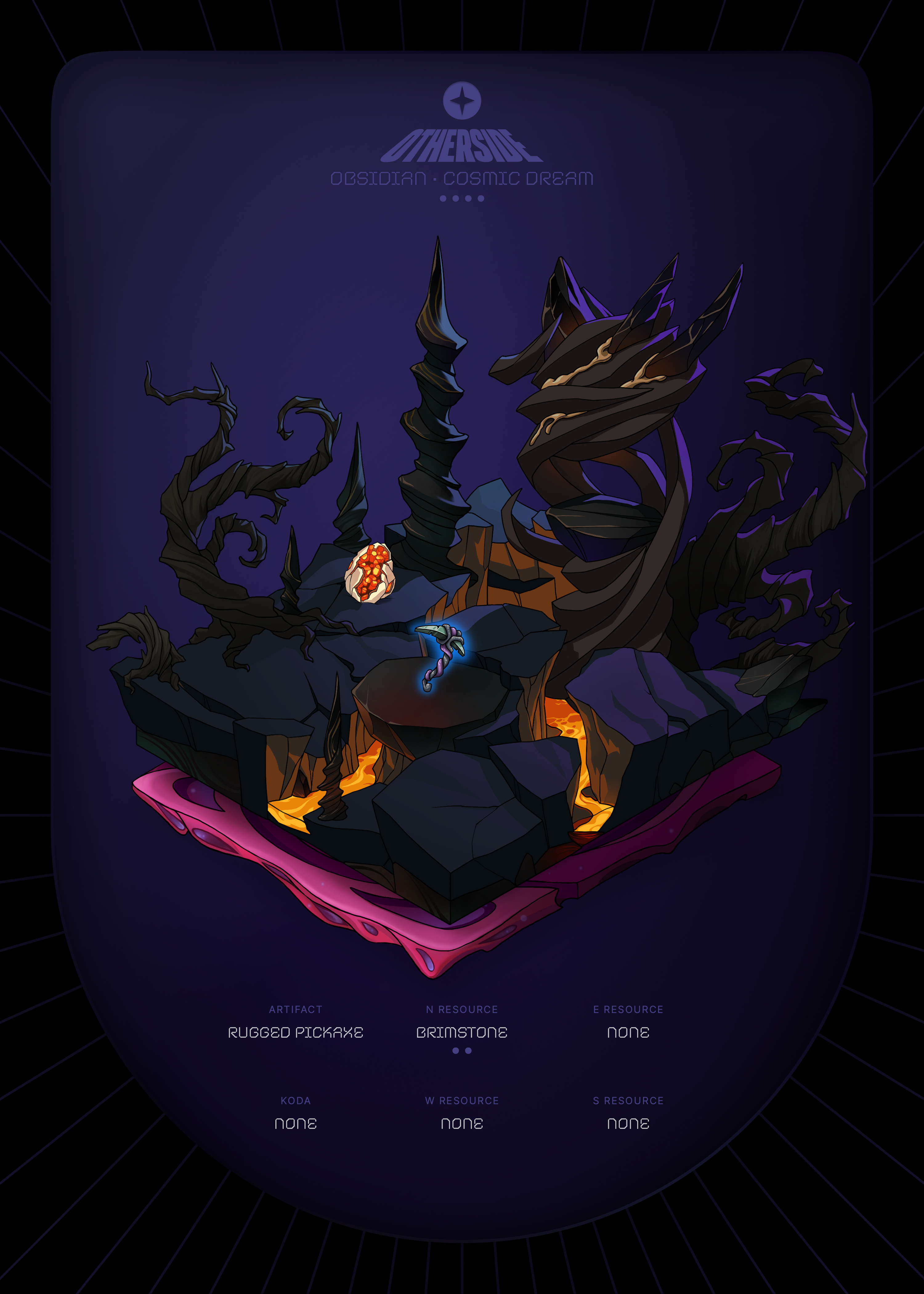 Otherdeed #98820 — Obsidian