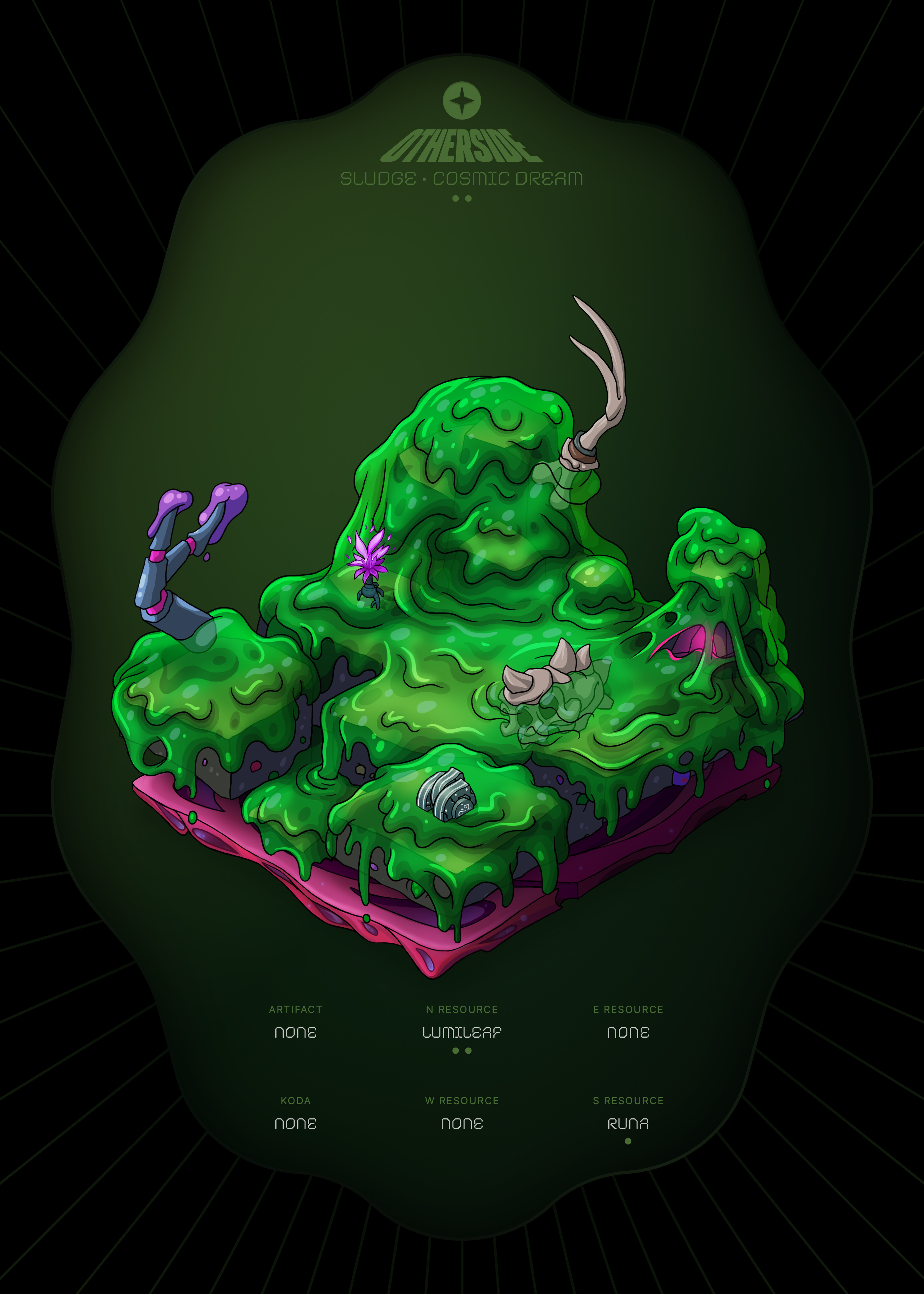 Otherdeed #38682 — Sludge