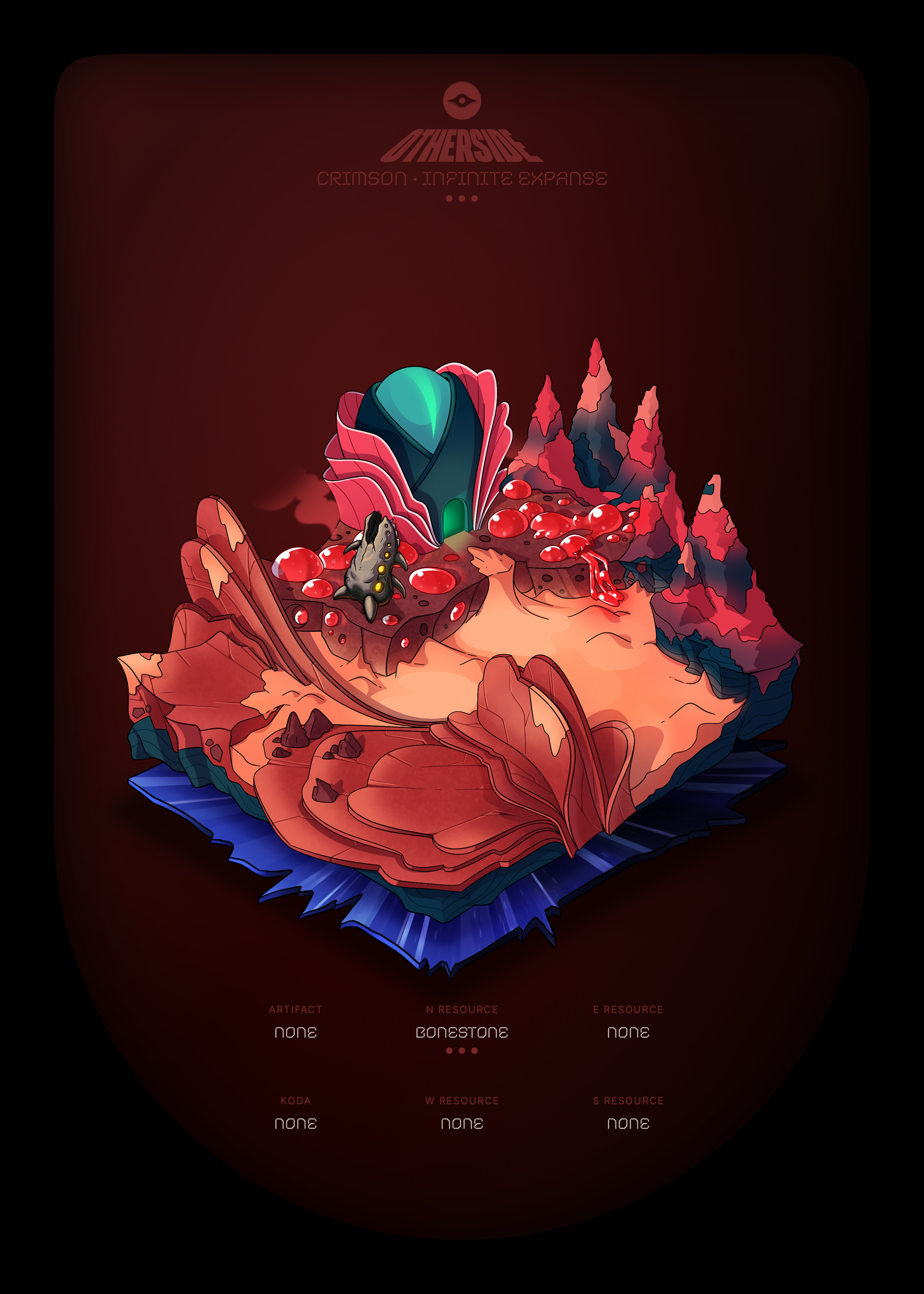 Otherdeed #51437 — Crimson
