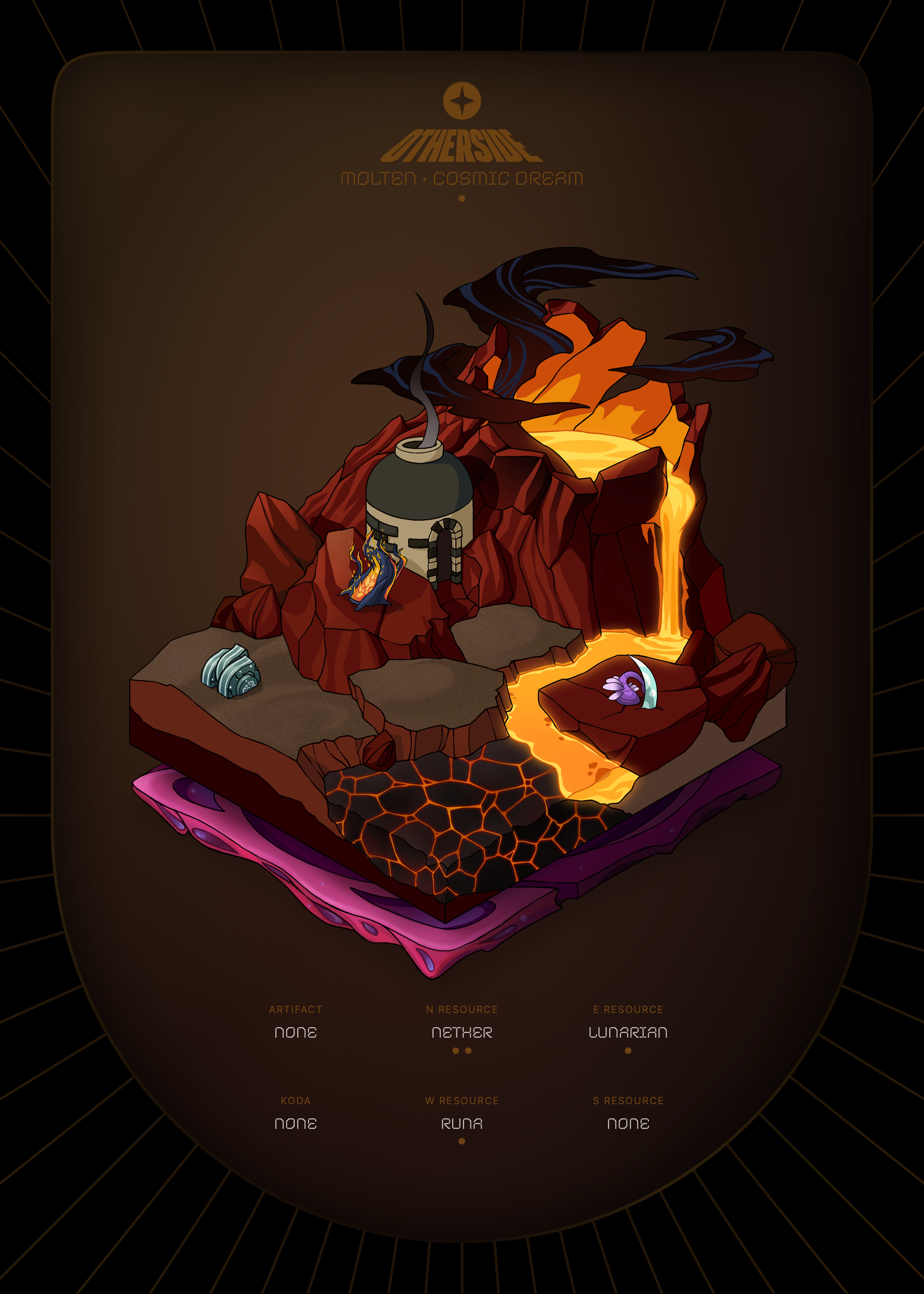 Otherdeed #99024 — Molten