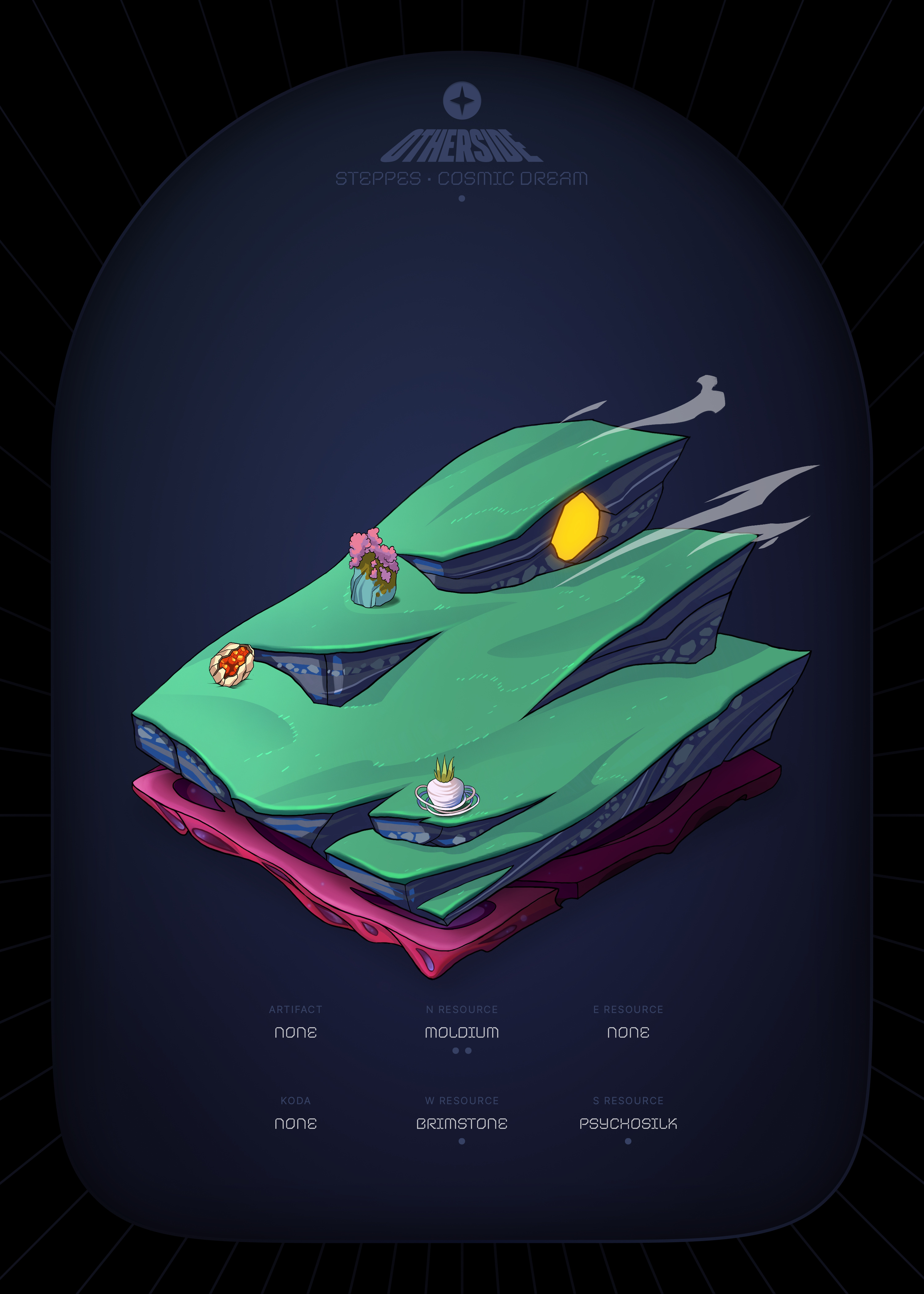 Otherdeed #34965 — Steppes