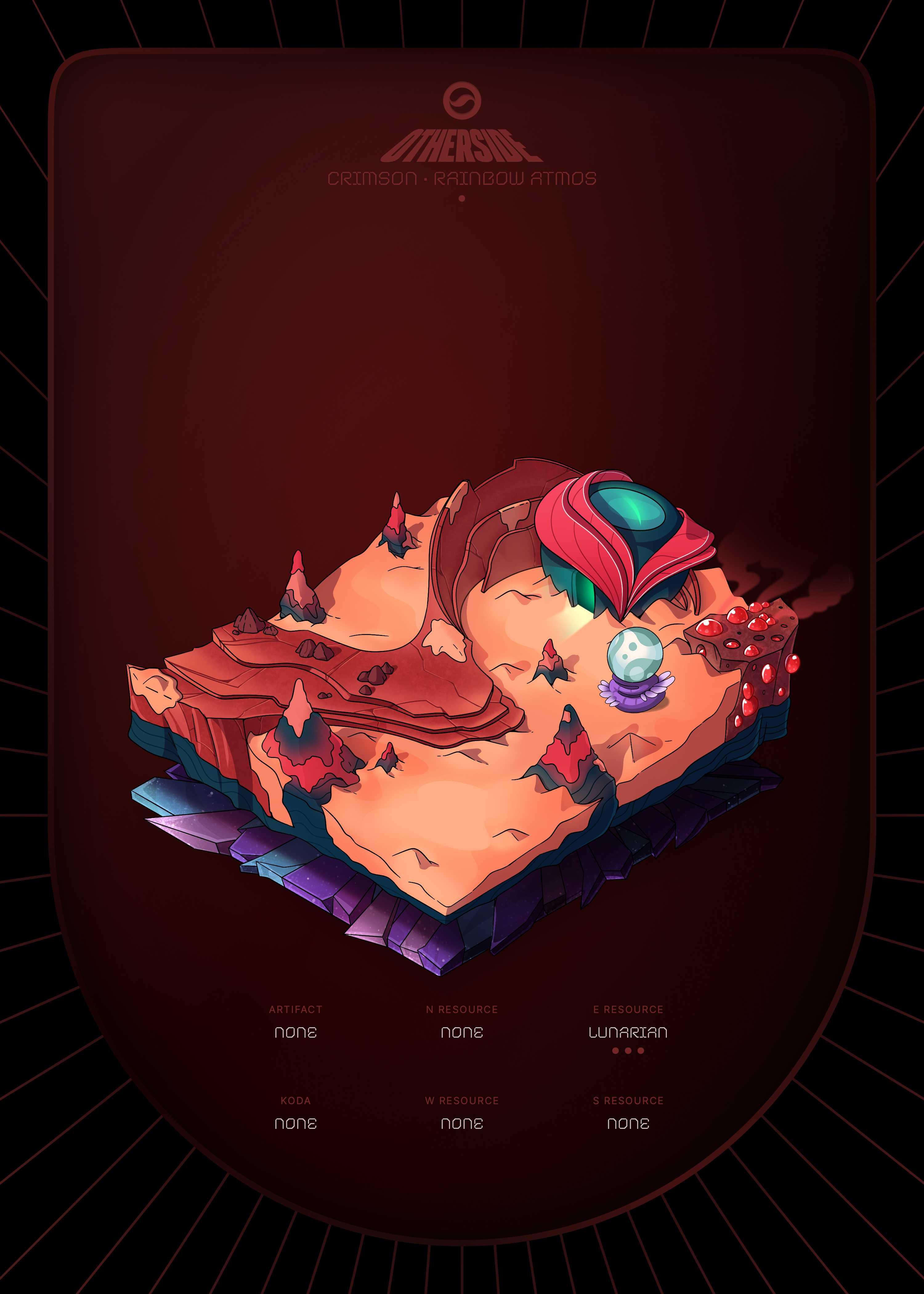 Otherdeed #79097 — Crimson