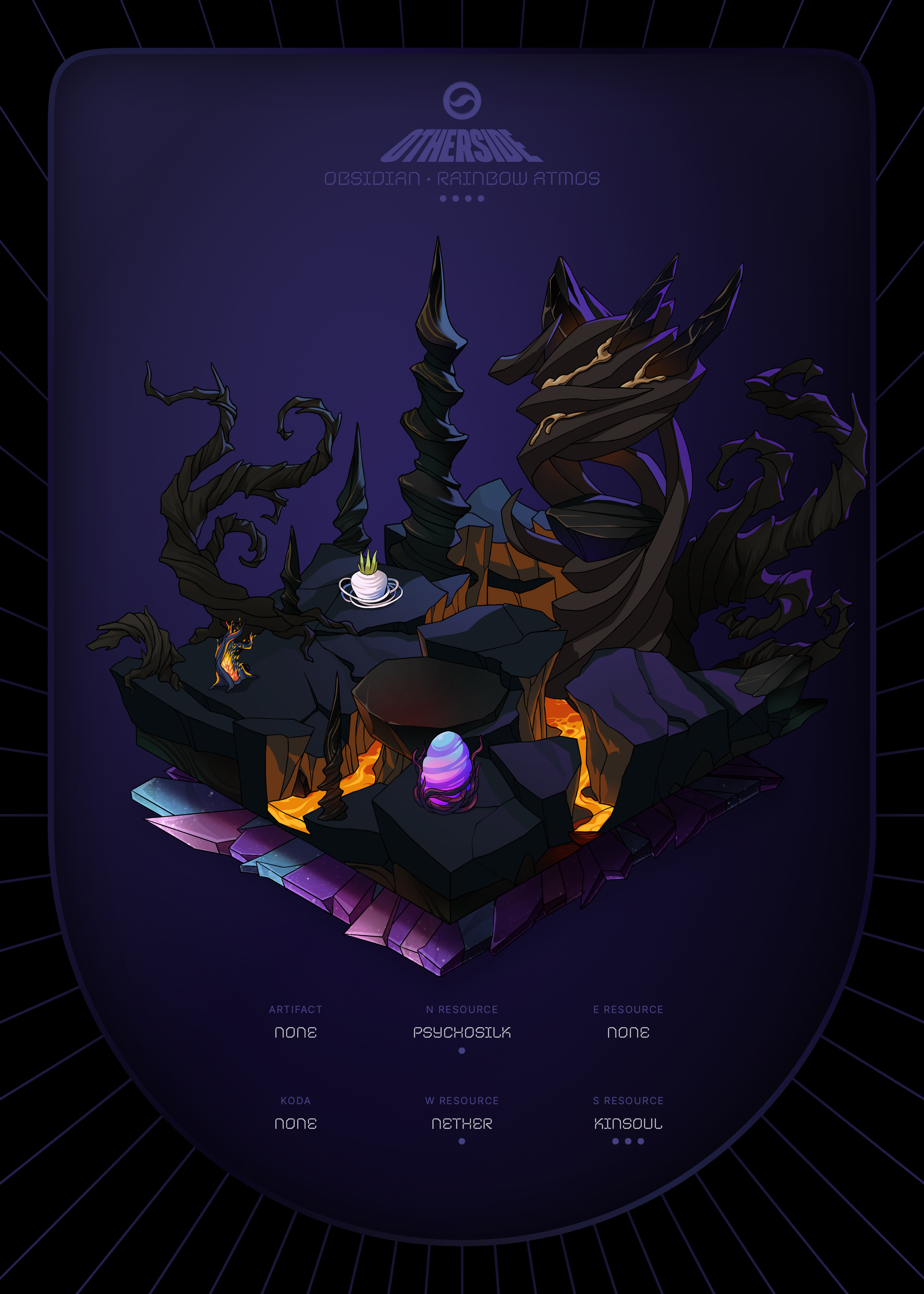 Otherdeed #68446 — Obsidian