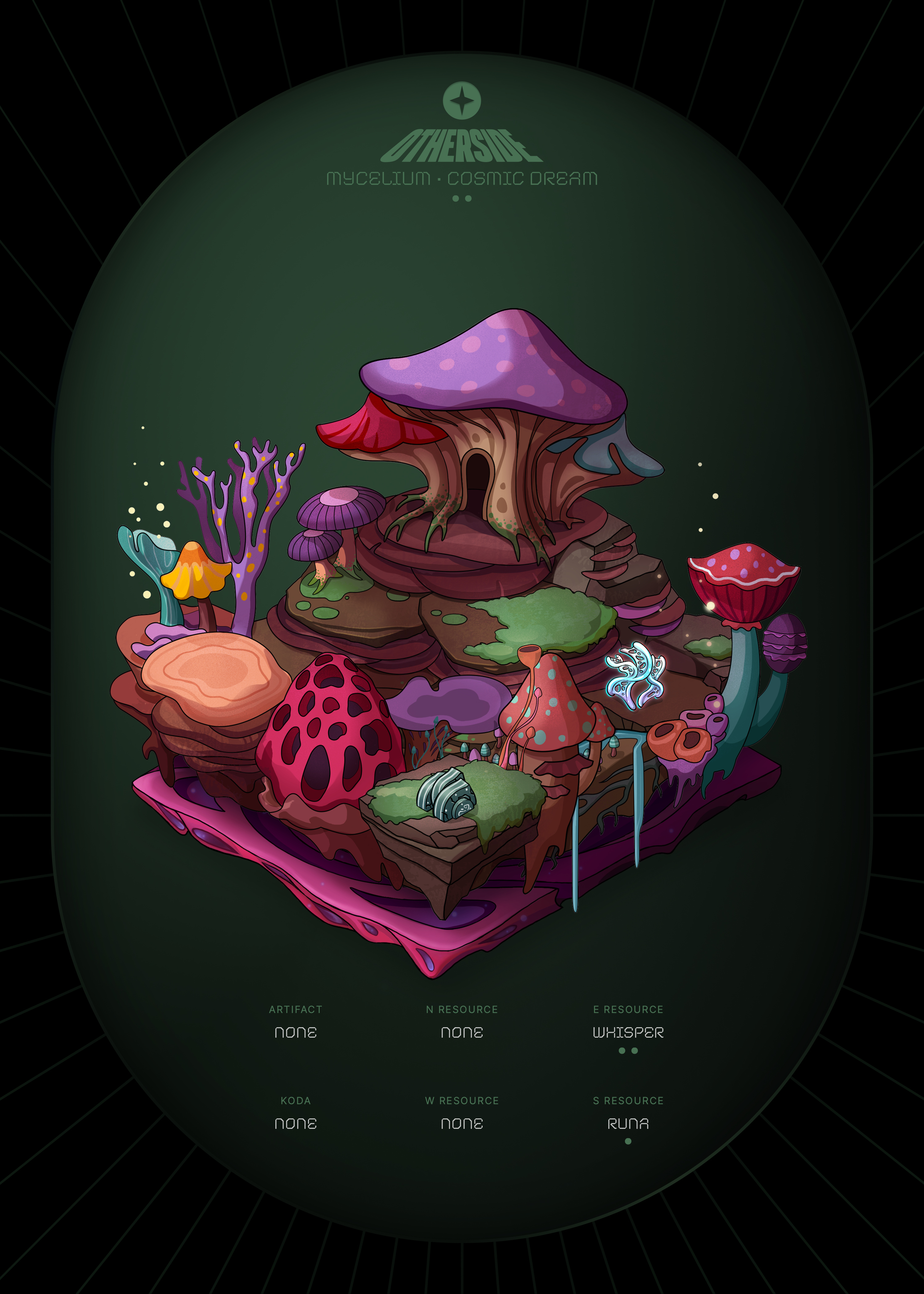 Otherdeed #36863 — Mycelium
