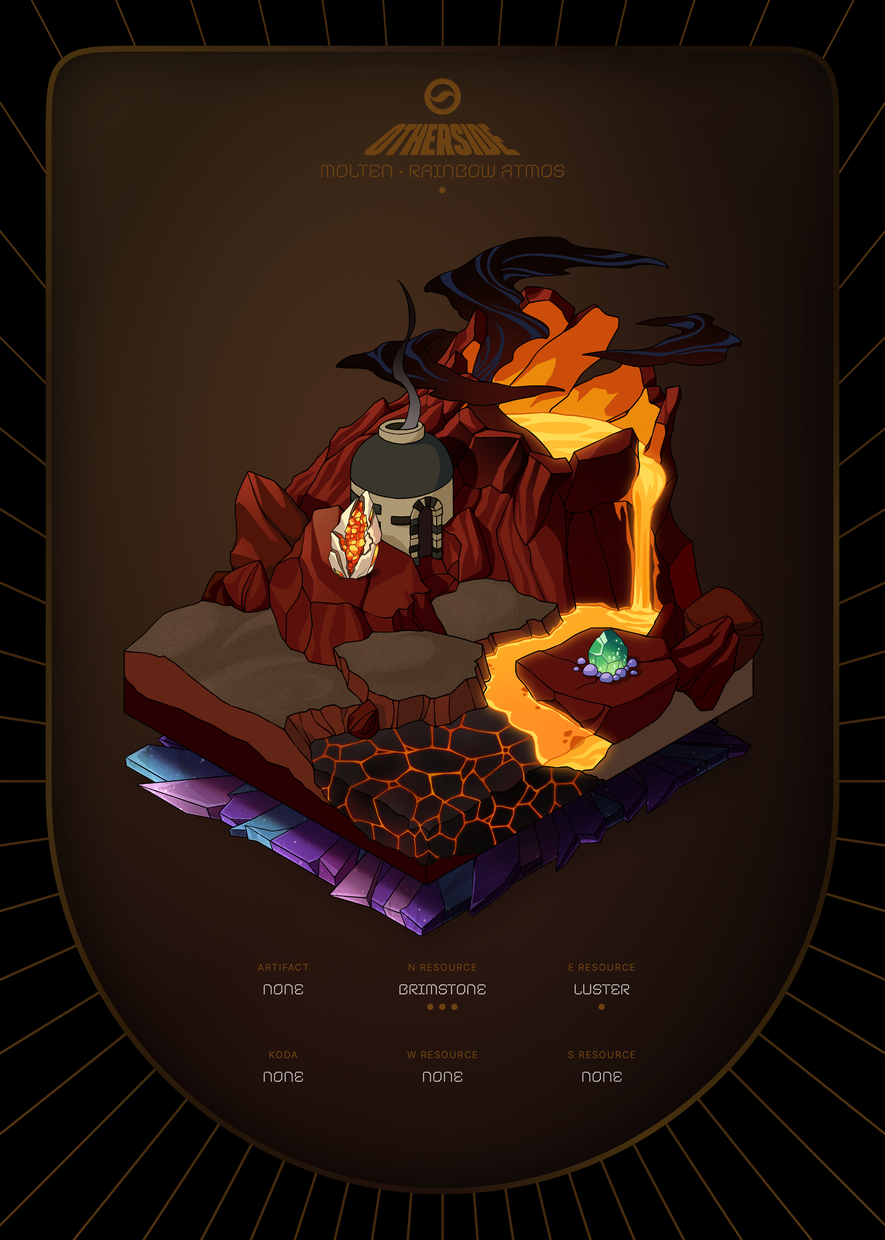 Otherdeed #69956 — Molten