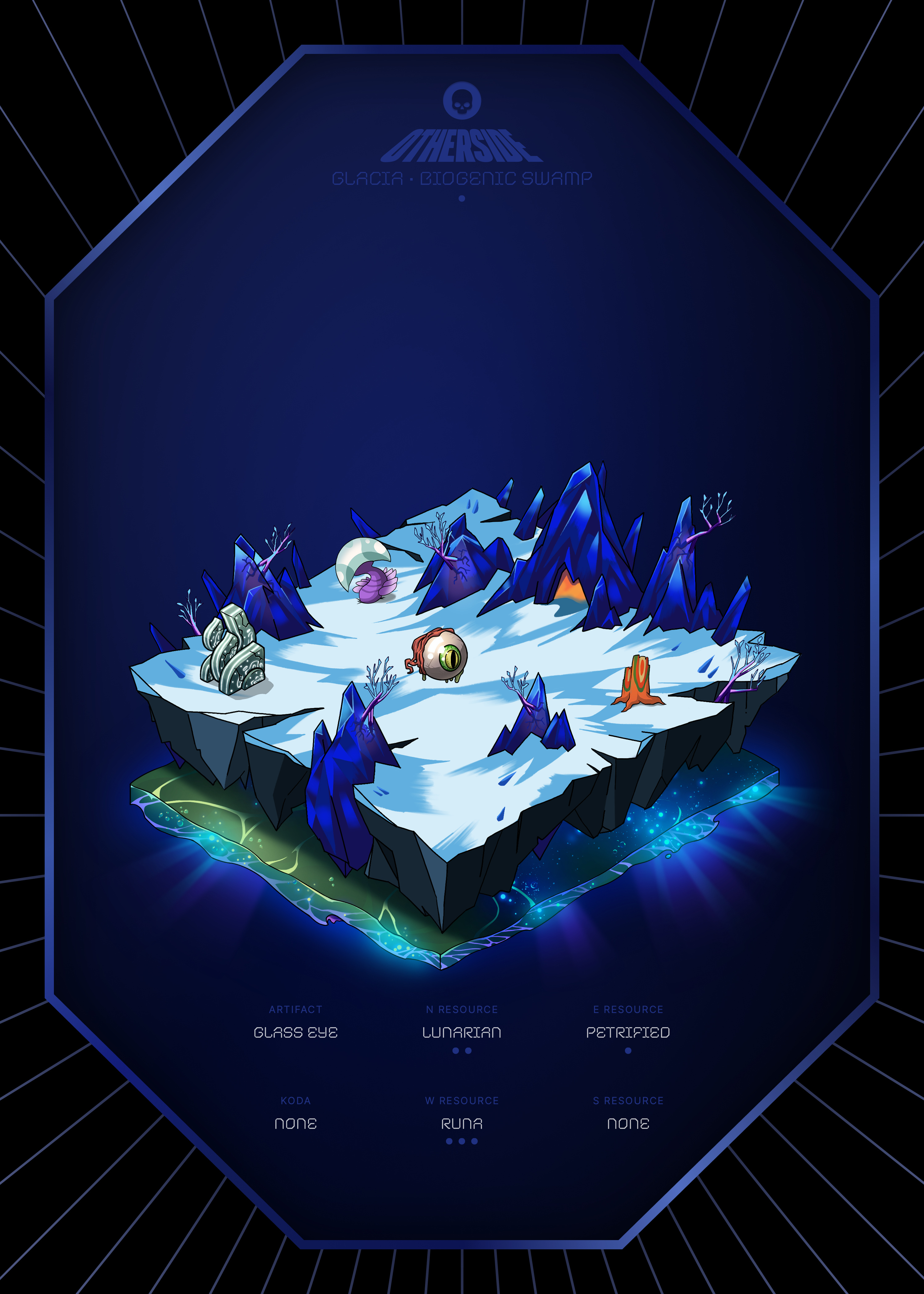 Otherdeed #4142 — Glacia